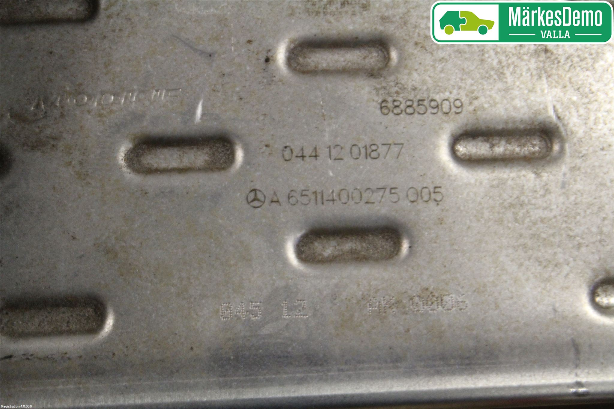 Mercedes-Benz MB C-KLASS (W204) 07-15 Avgaskylare