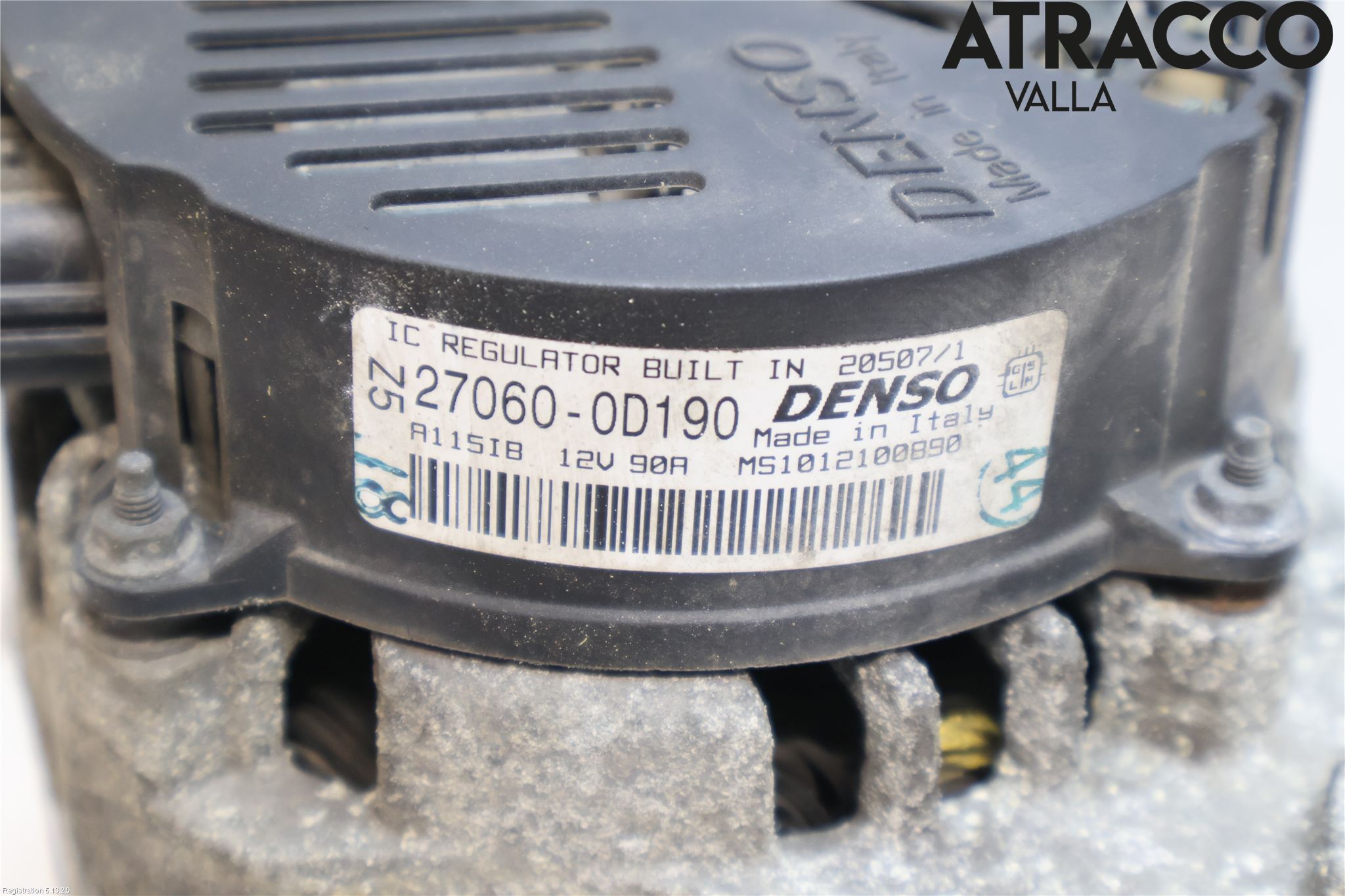 Toyota COROLLA VERSO 04-07 Generator