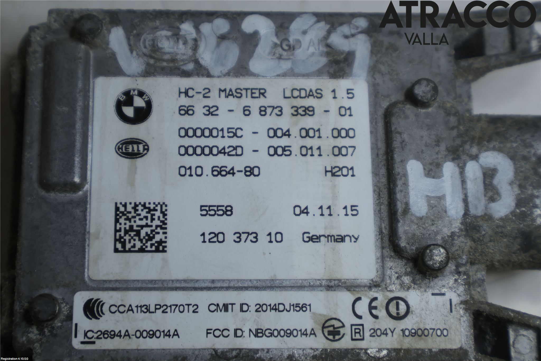 BMW 5 F10/F11/F18 09-17 Sensor Aktivt Kollisionsskydd
