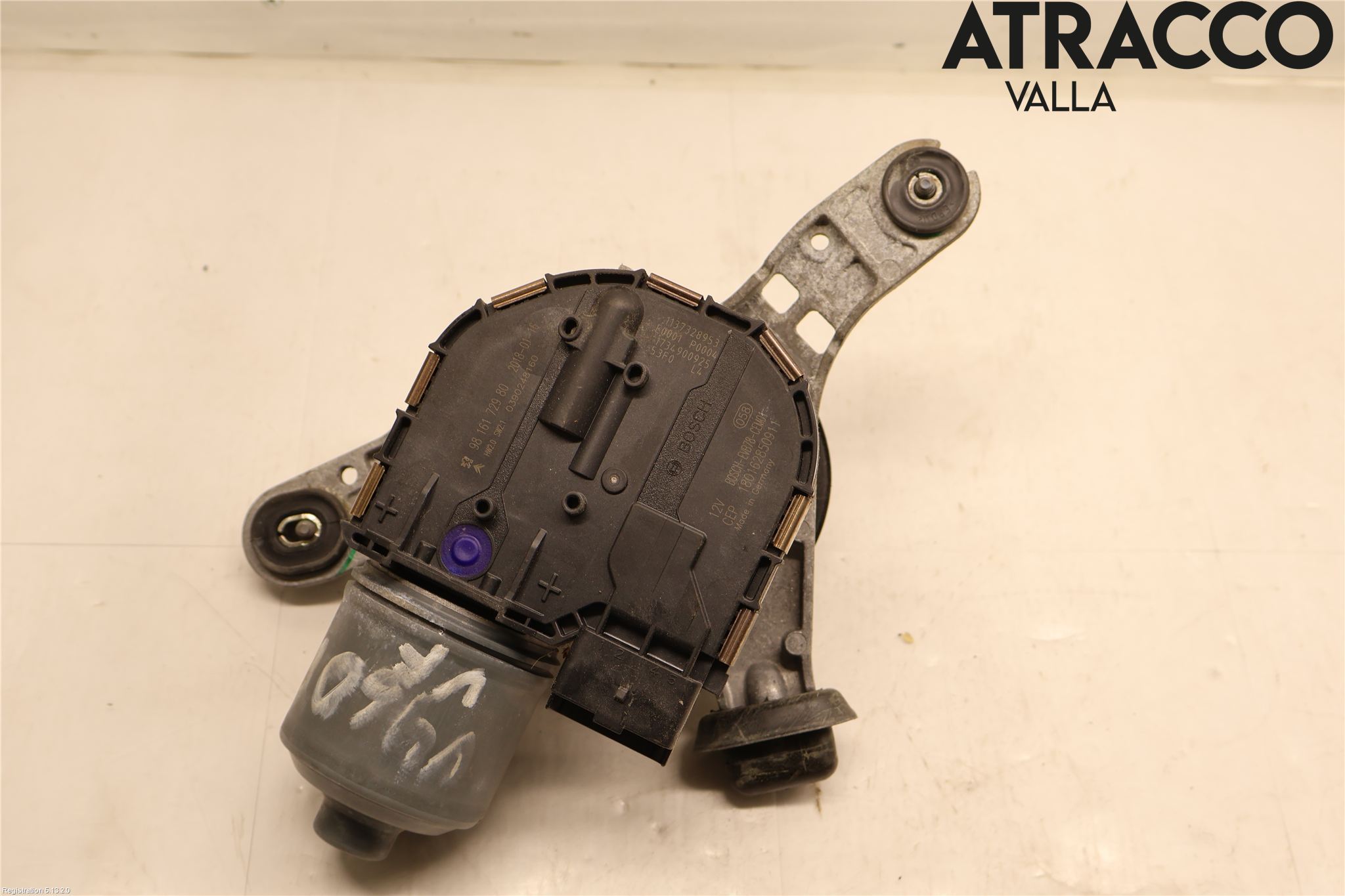 Citroen C4 GRAND PICASSO 14-18 Torkarmotor Vindruta