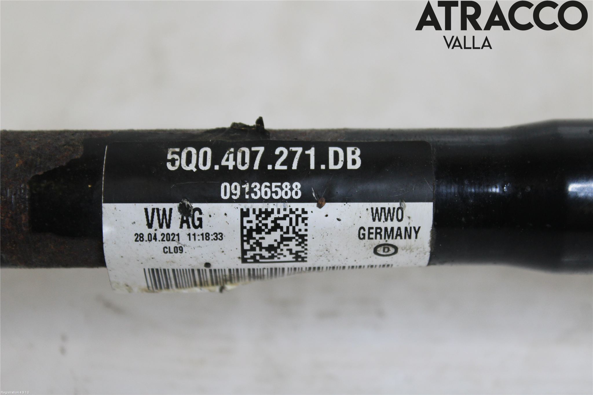 Volkswagen VW T-ROC 18- Drivaxel Fram Vänster