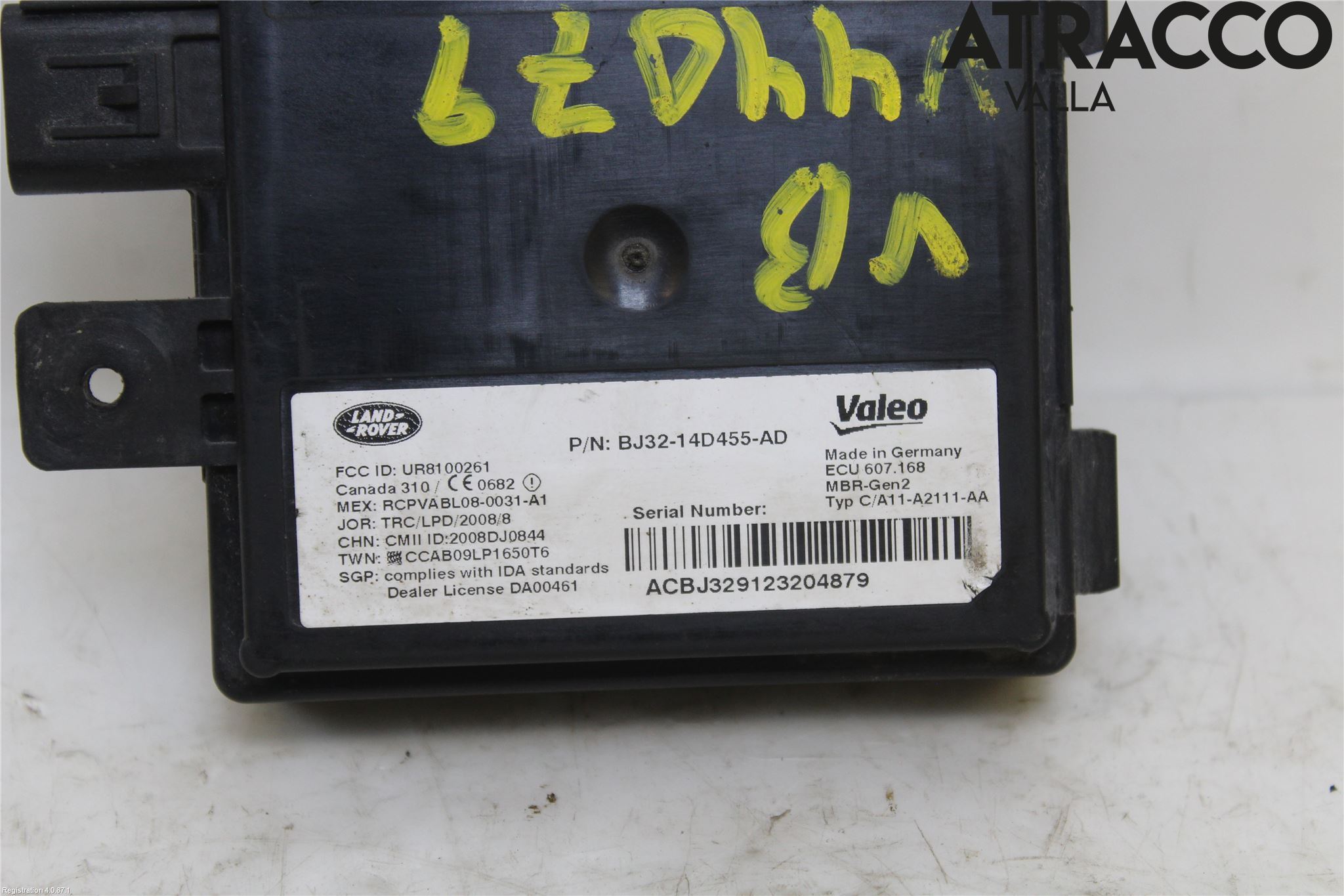 Landrover LAND ROVER RANGE ROVER EVOQUE (L538) 11-18 Sensor Aktivt Kollisionsskydd