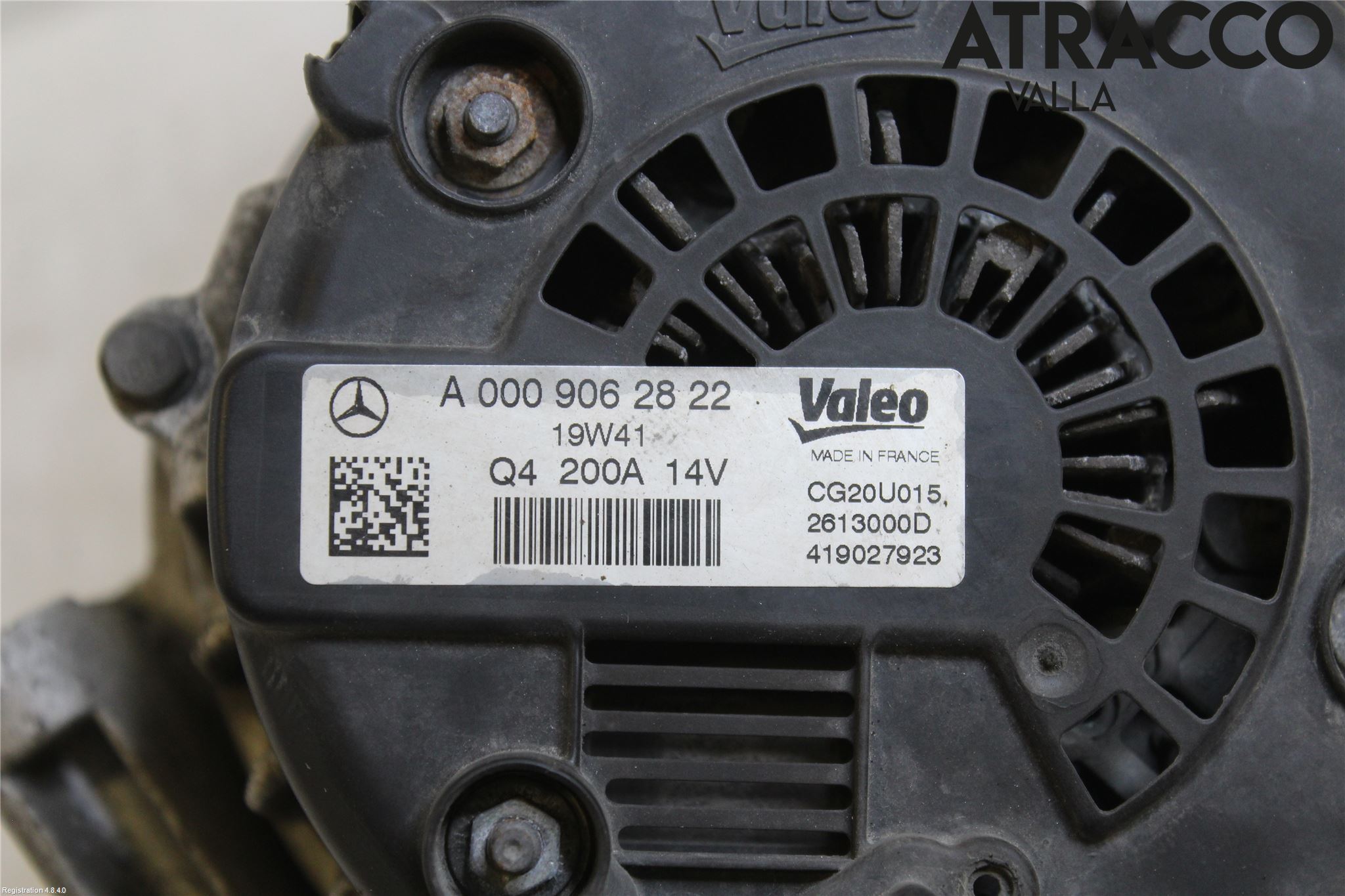 Mercedes-Benz MB VITO/V-KLASS (W640,W447,W448) 14- Generator