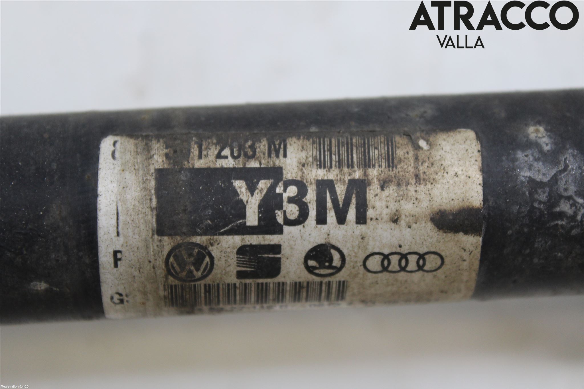 Audi A4 12-15 Drivaxel Bak Höger