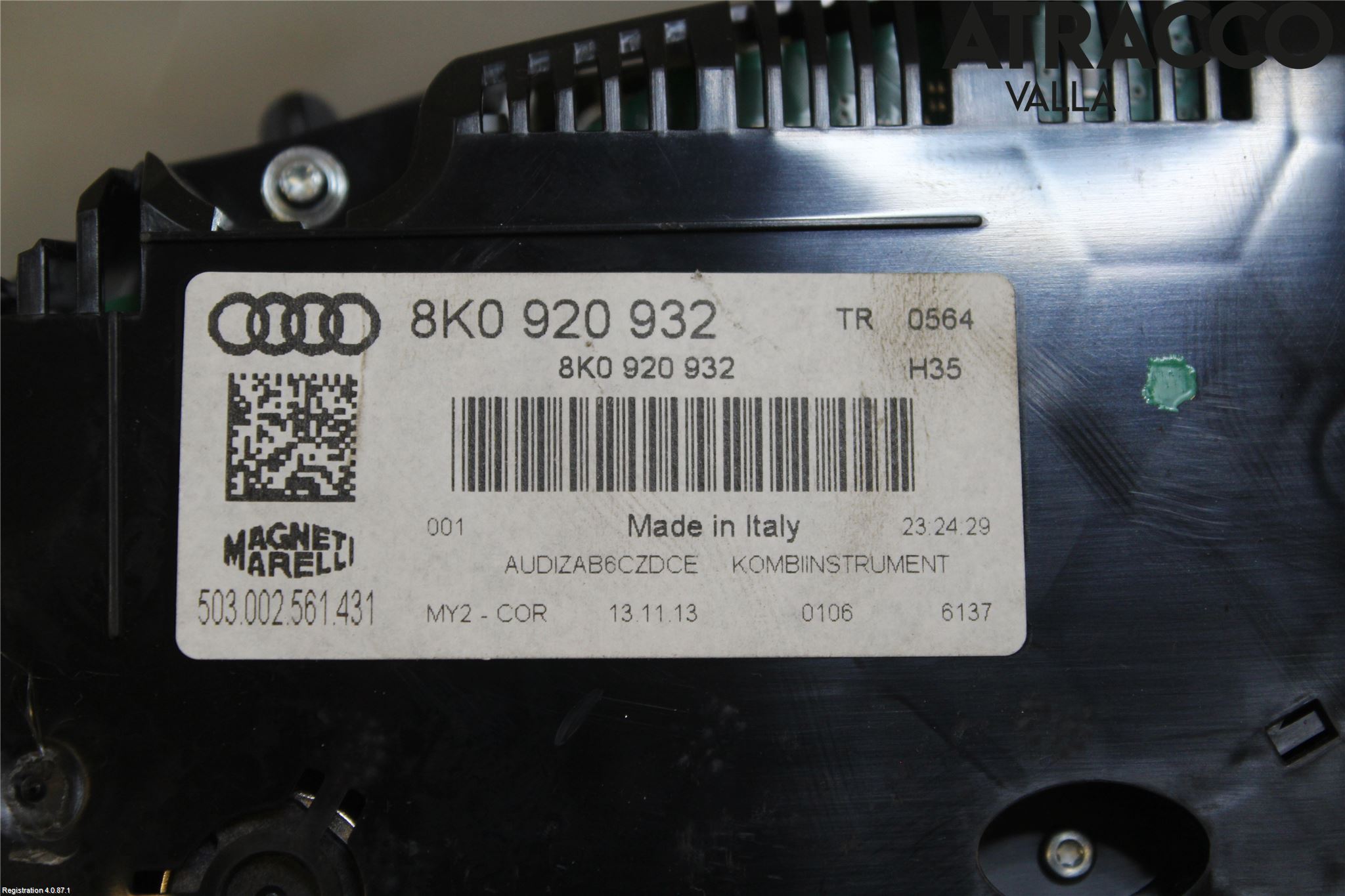 Audi A4 12-15 Instrument Komb