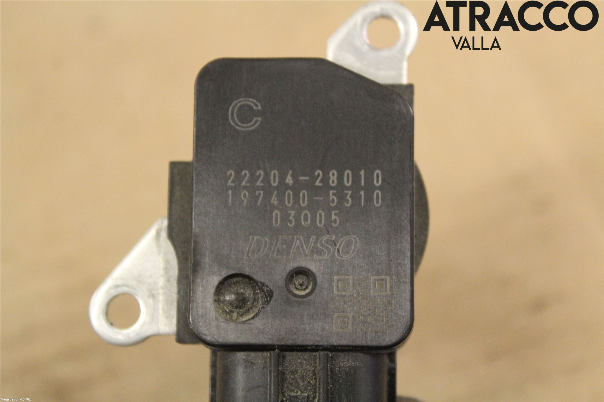 Toyota PRIUS ZVW30 09-20 Injluftmassamätare