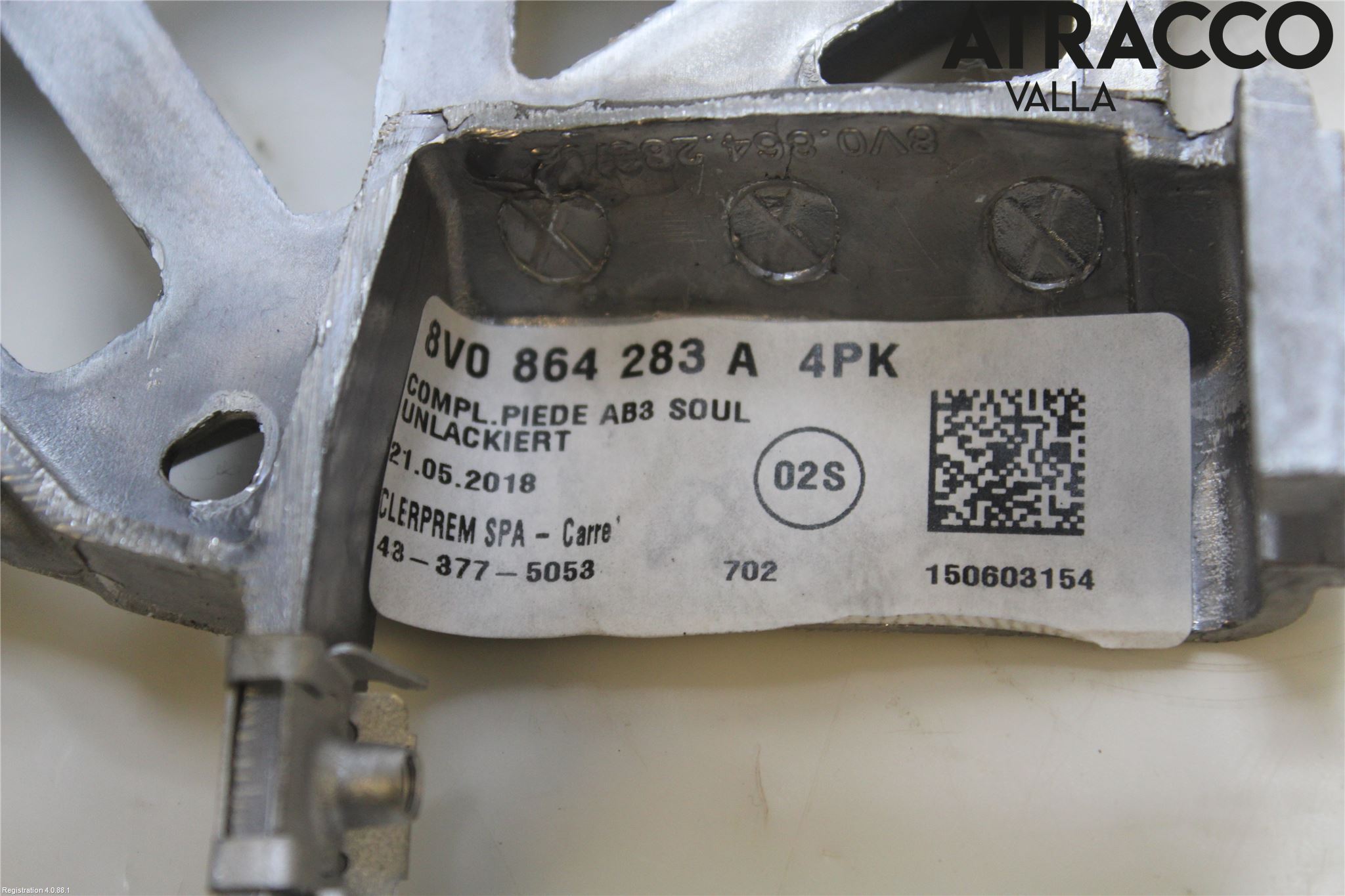 Audi A3/S3 8V 13-20 Inredning Armstöd