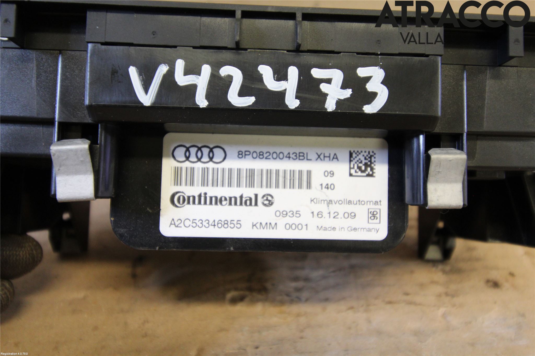 Audi A3/S3 05-13 Ac Styrenhet Ac Manöveren