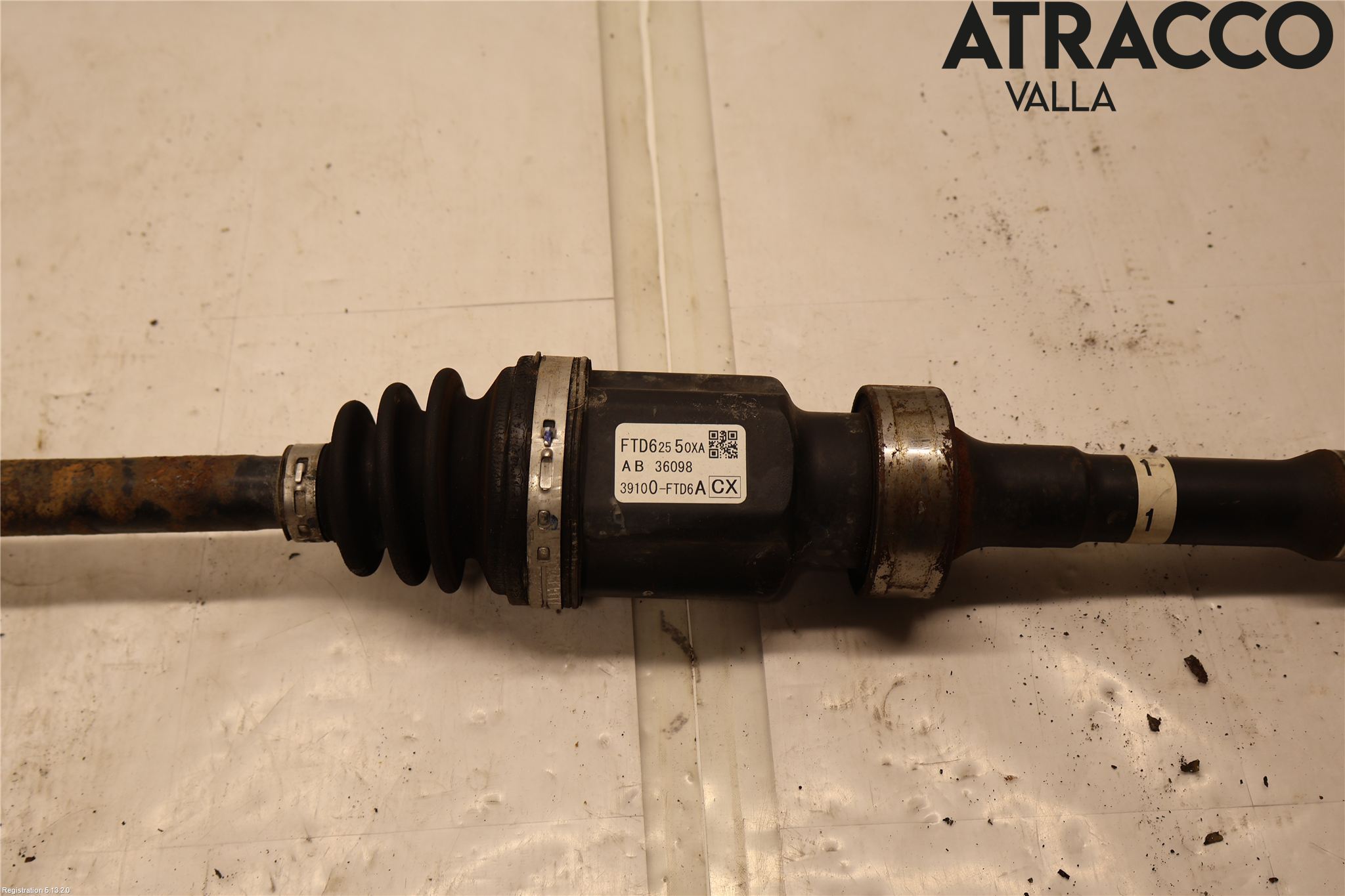 Mazda CX-3 Drivaxel Fram Höger