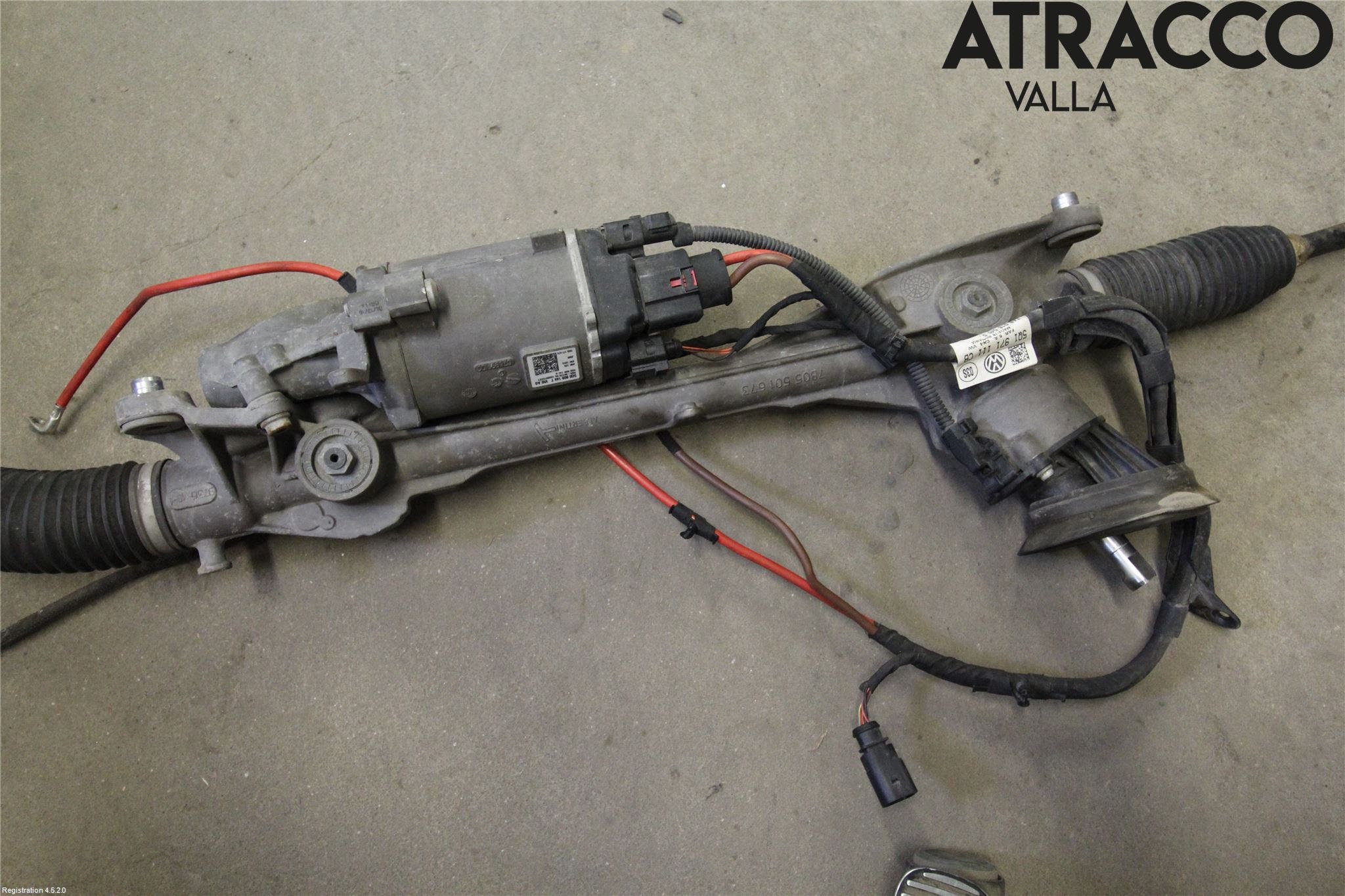 Volkswagen VW GOLF / E-GOLF VII 13-20 Styrväxel-Snäcka Elektrisk