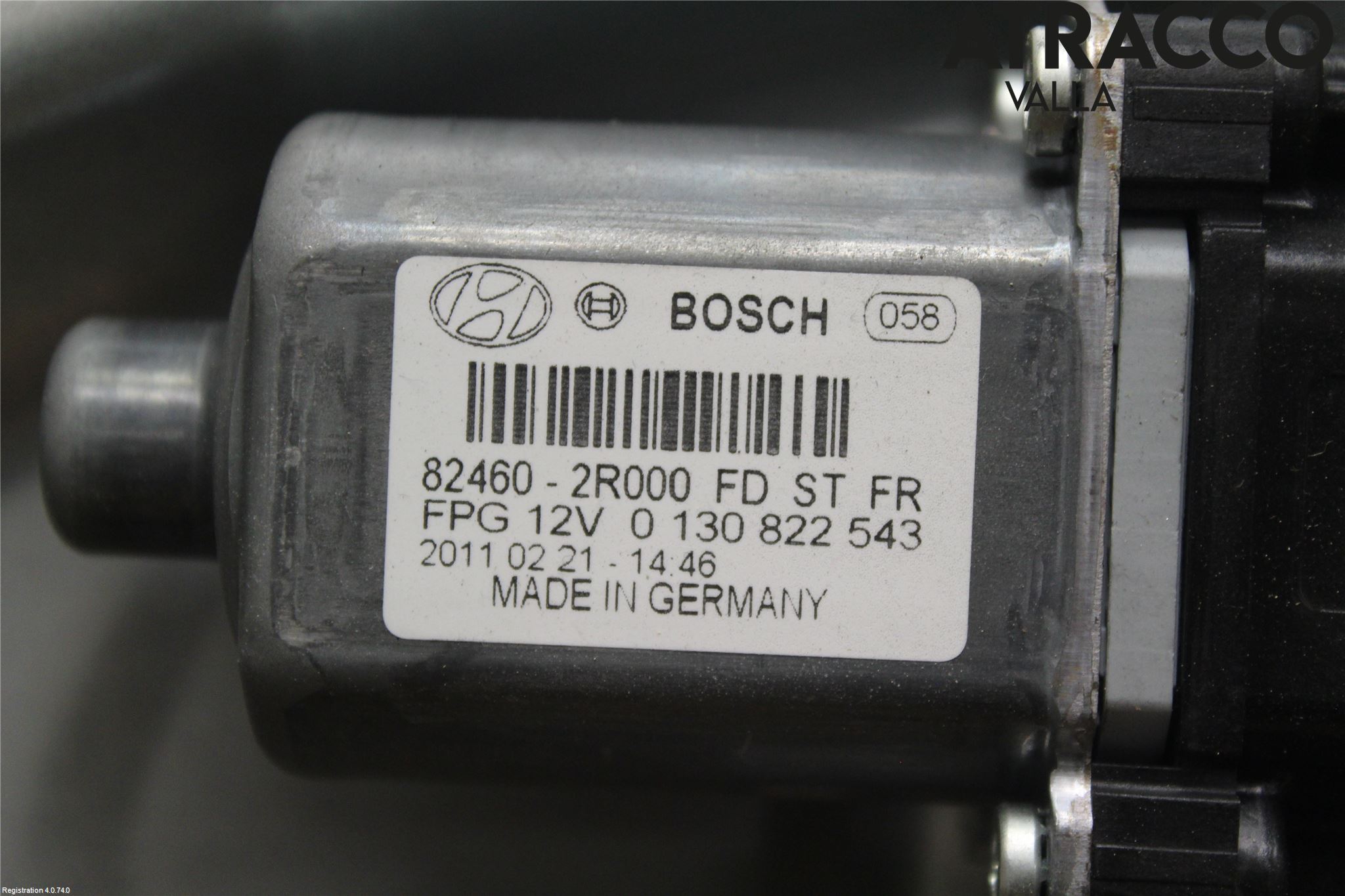 Hyundai i30 FD 07-12 Fönsterhissmekanism