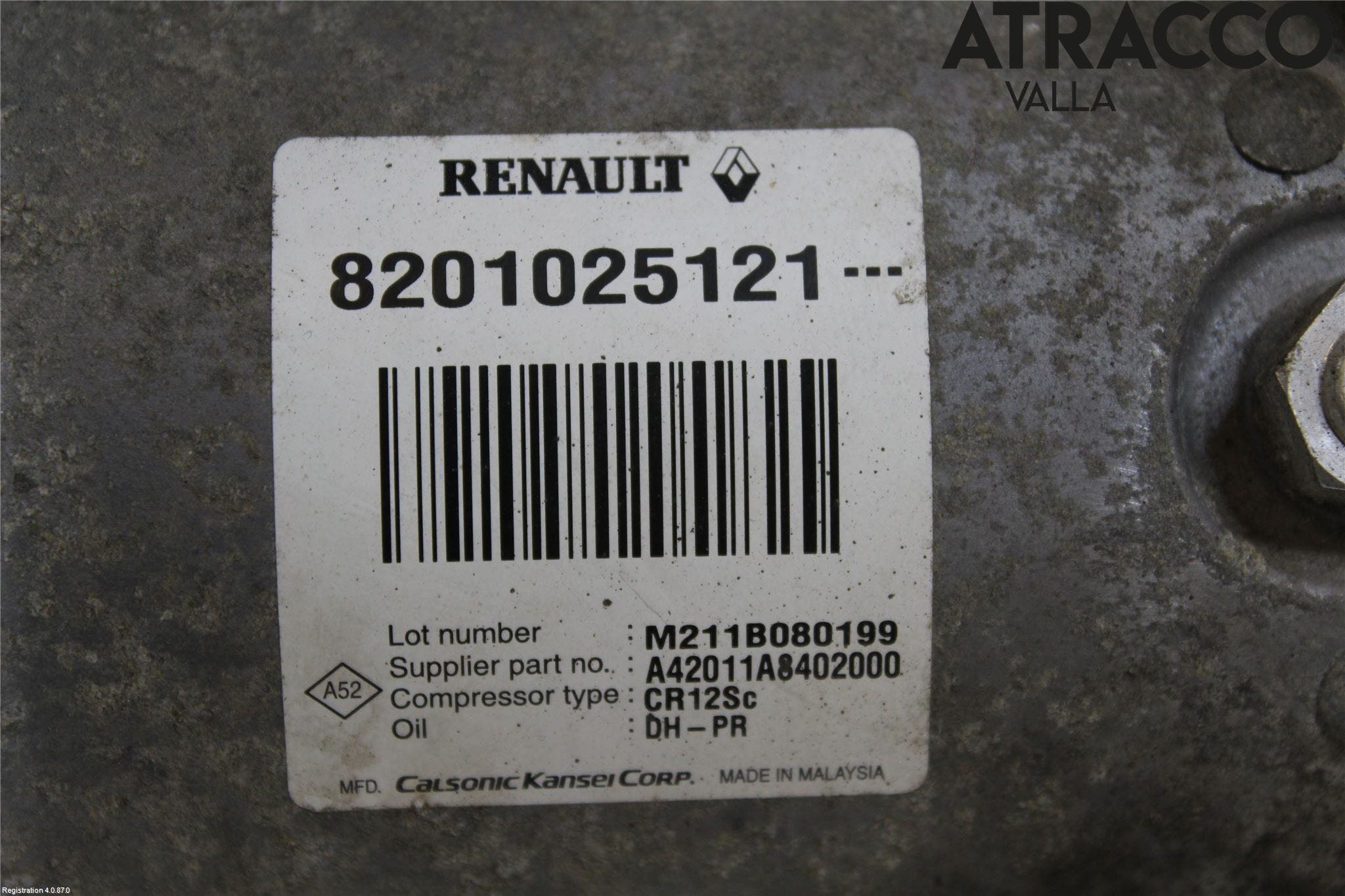 Dacia LOGAN PICK-UP Ac Kompressor