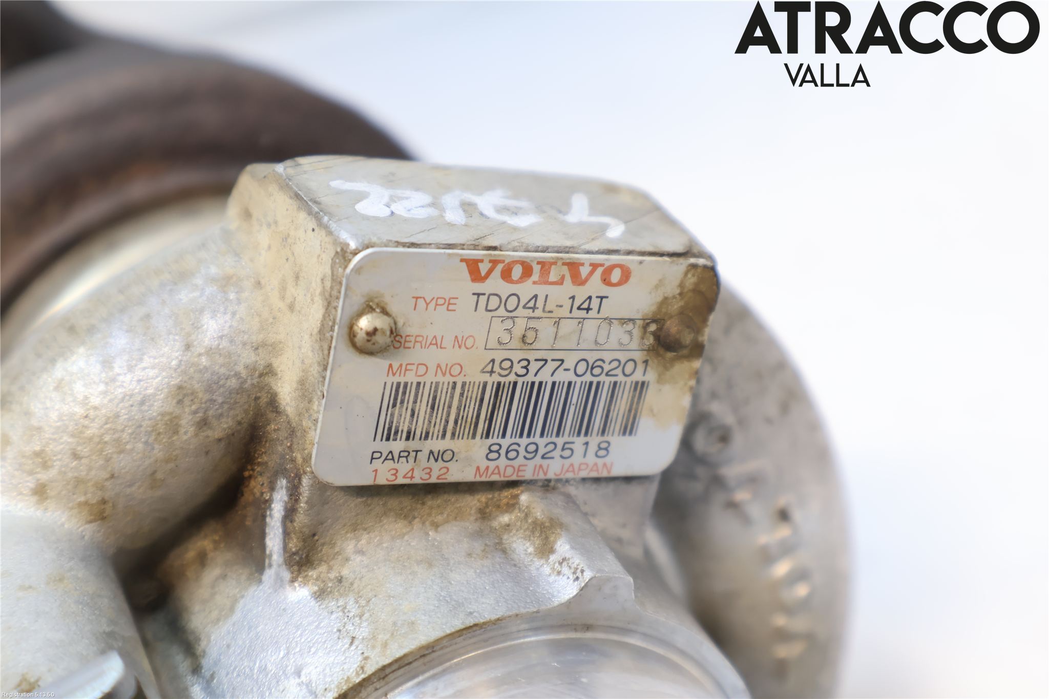 Volvo XC70 01-04 Turboaggregat