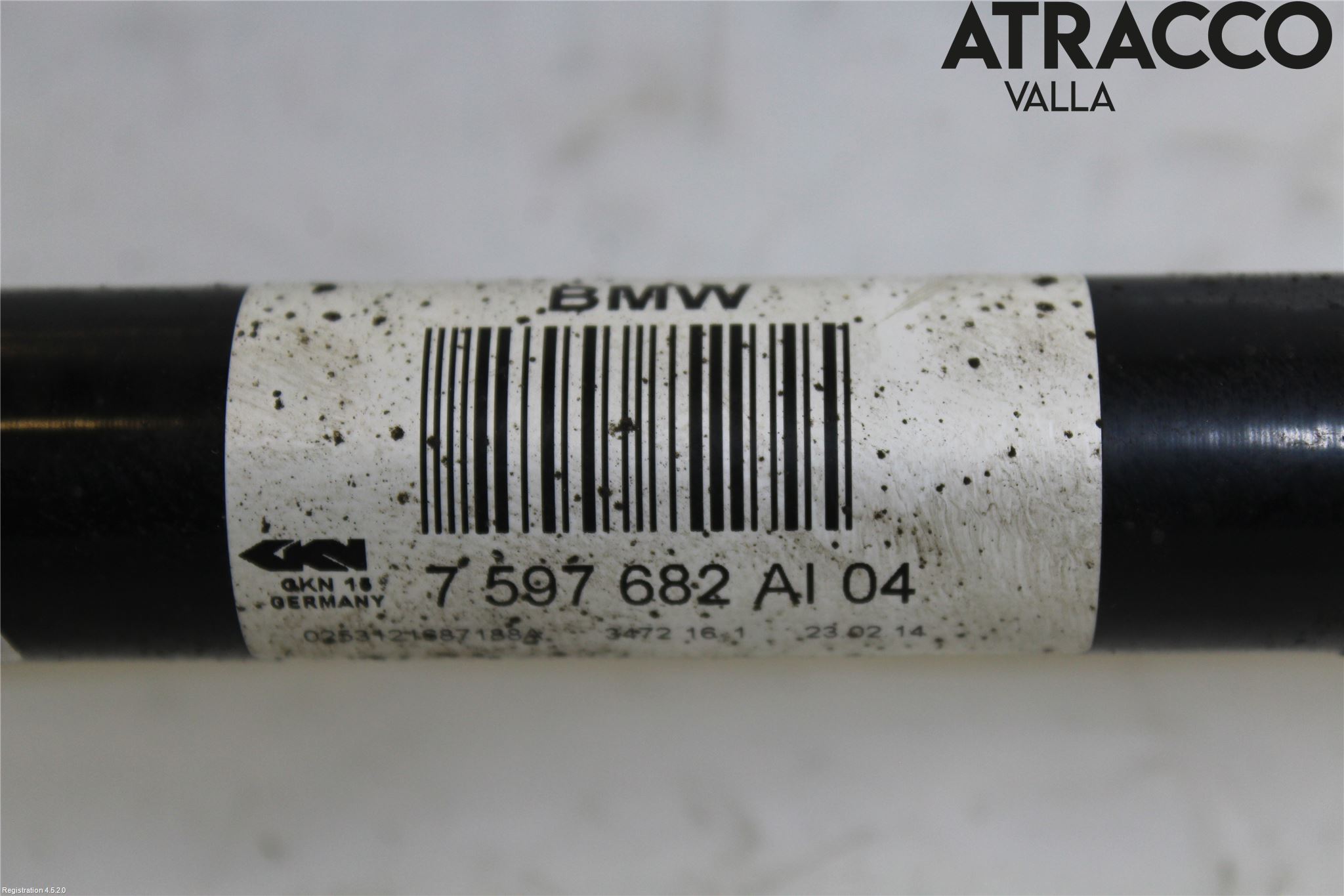 BMW 4 F32/F33/F82/F83 13-20 Drivaxel Bak Höger