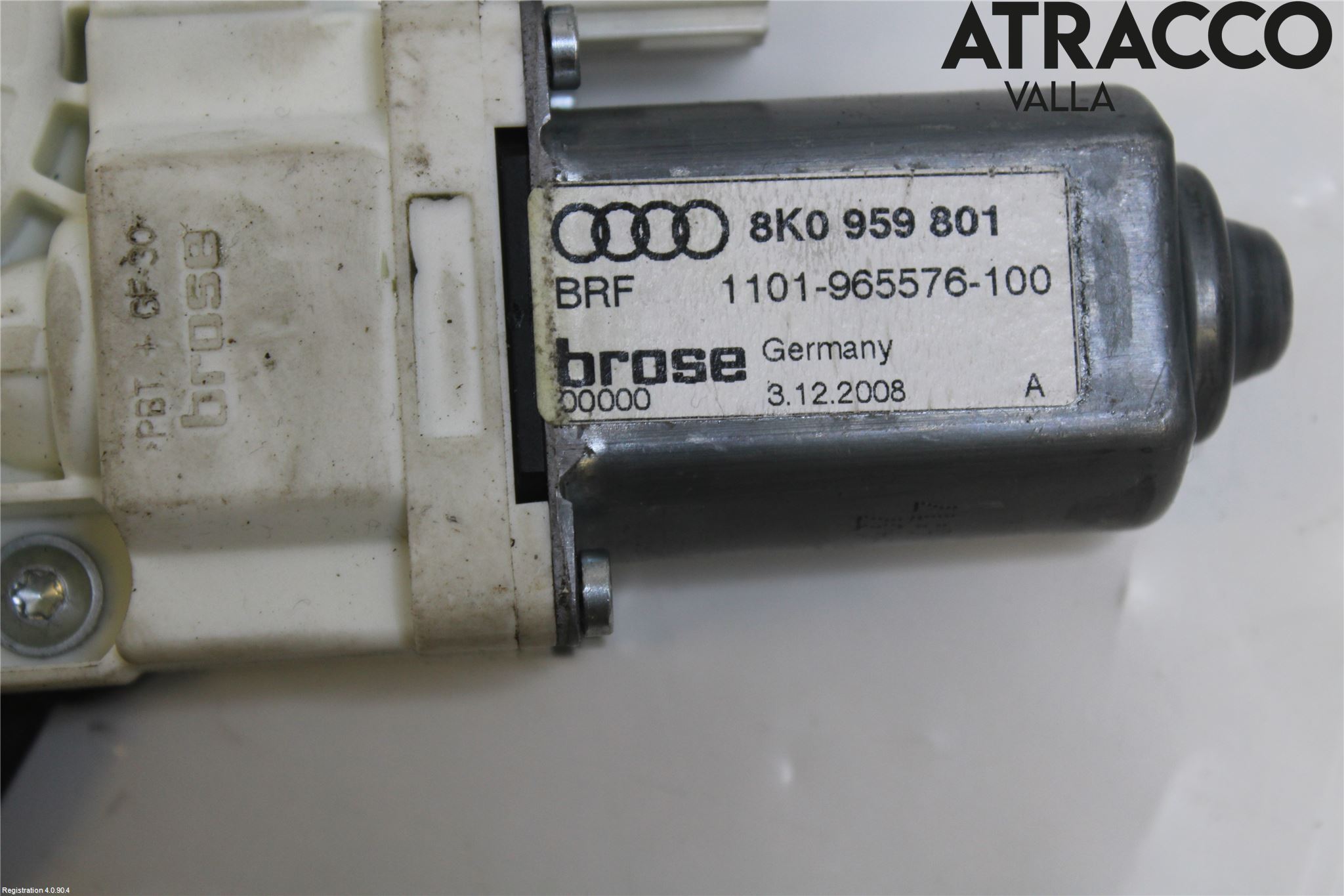 Audi A4/S4 08-11 Fönsterhiss El Kompl