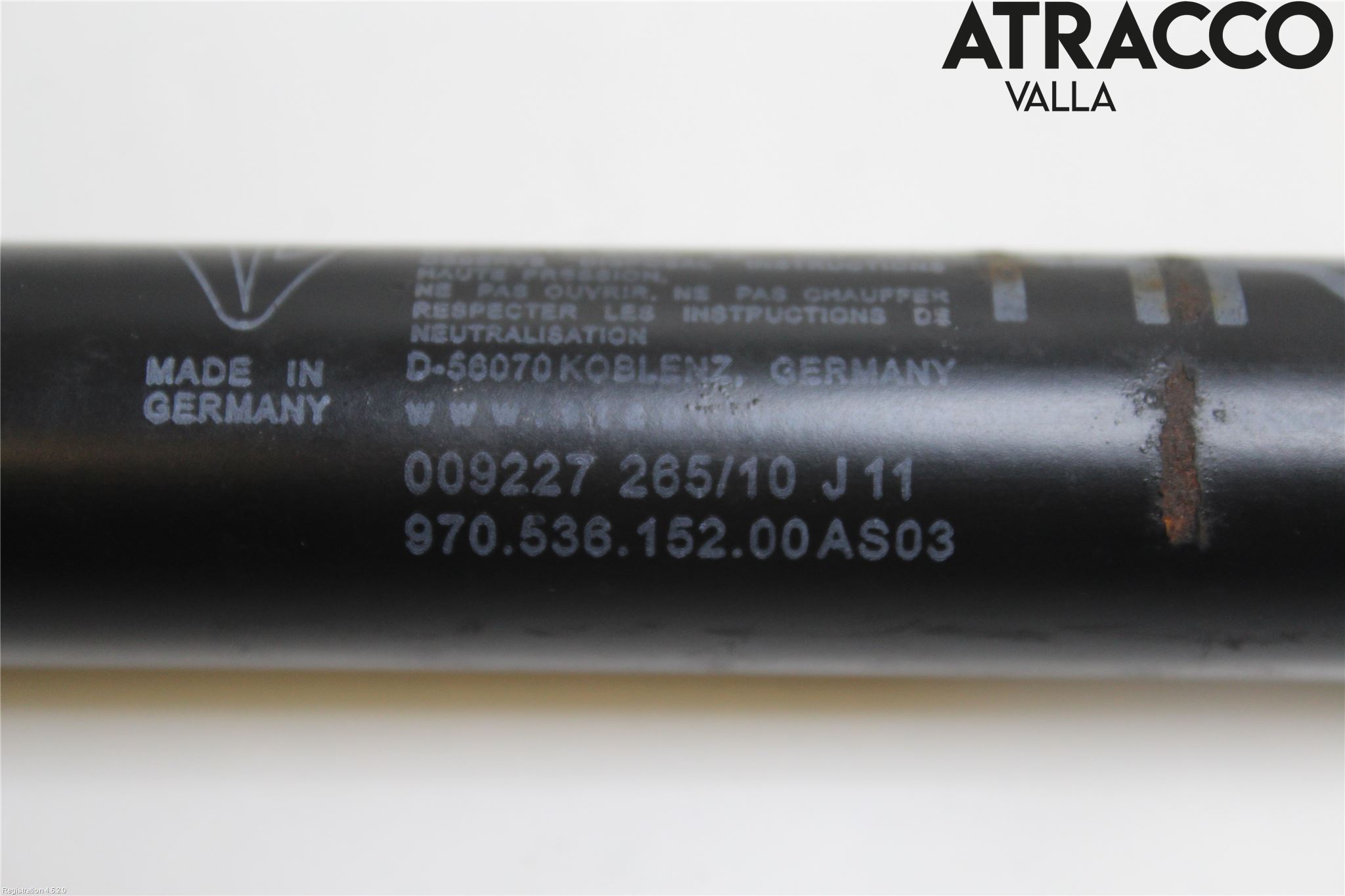 Porsche PANAMERA 09- Dörrstopp