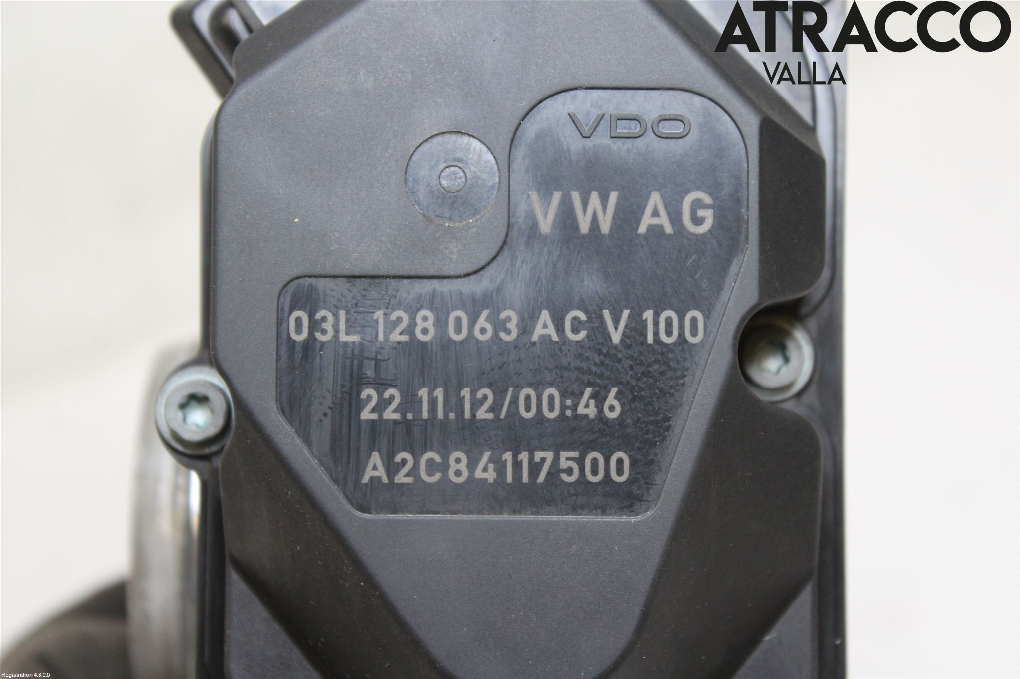 Audi A4 12-15 Injspjällhus