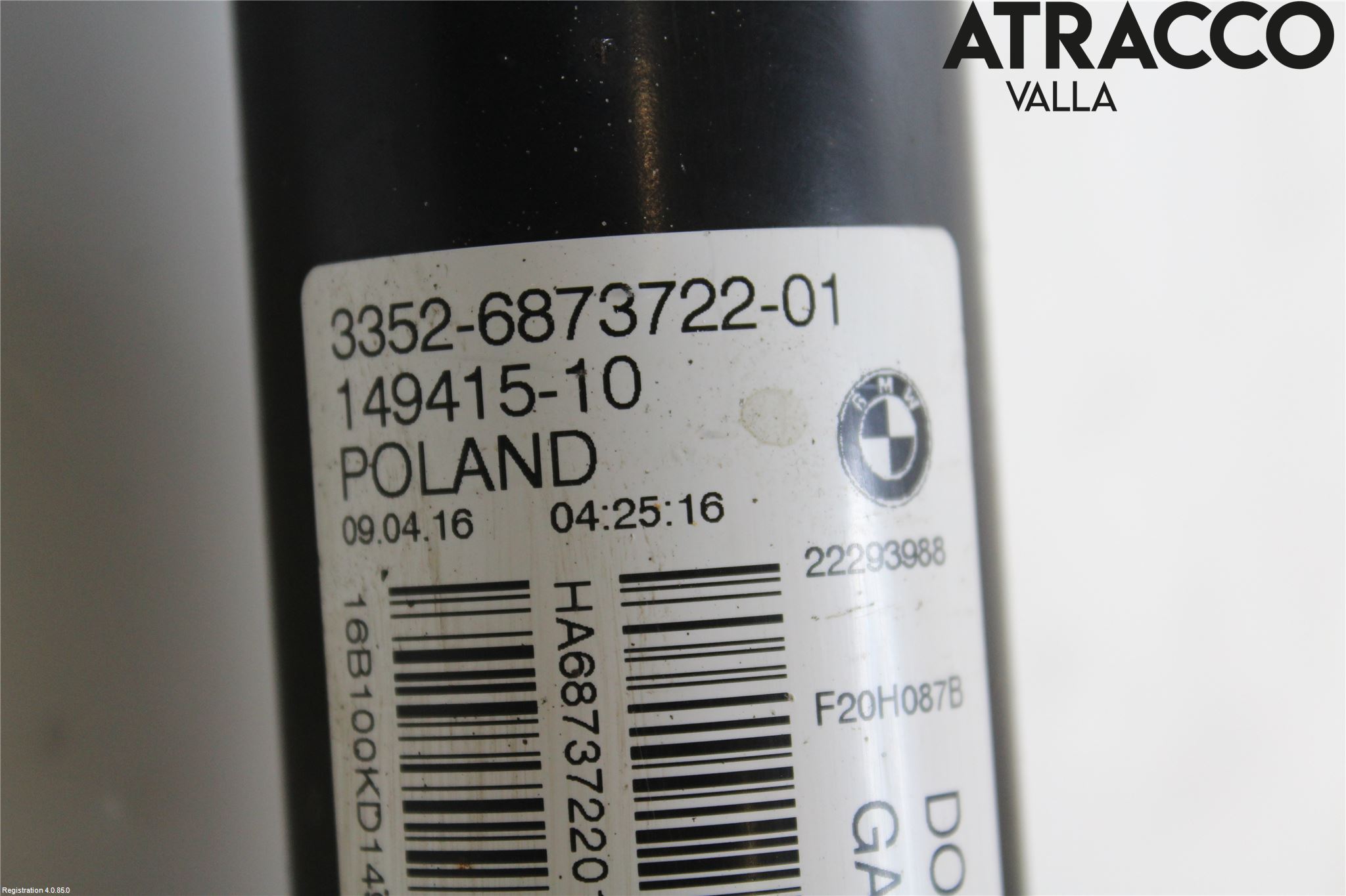 BMW 1 F20/F21 11-19 Stötdämpare Bak