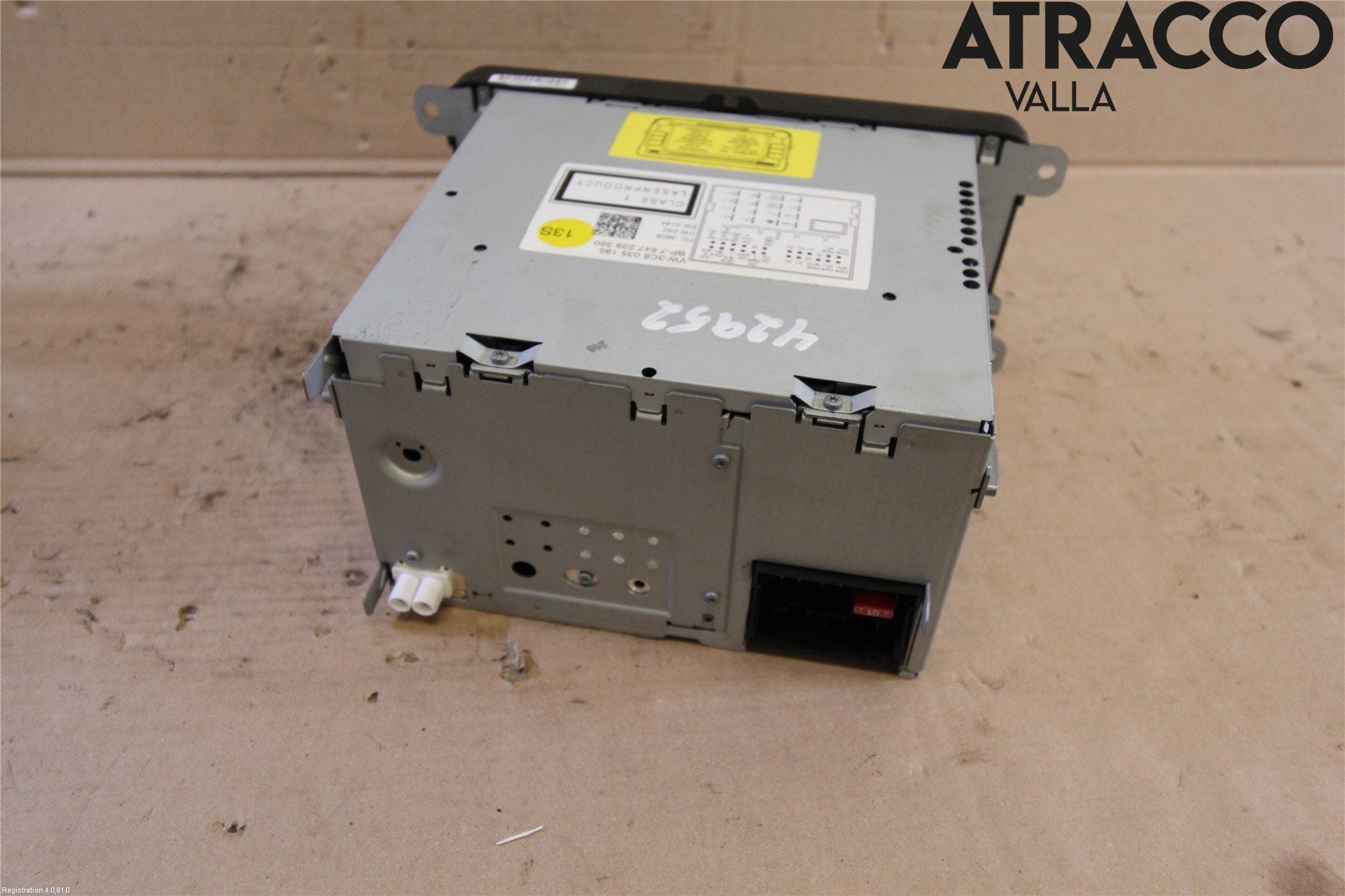 Volkswagen VW GOLF VI 09-13 Cd Radio - Multimediapanel