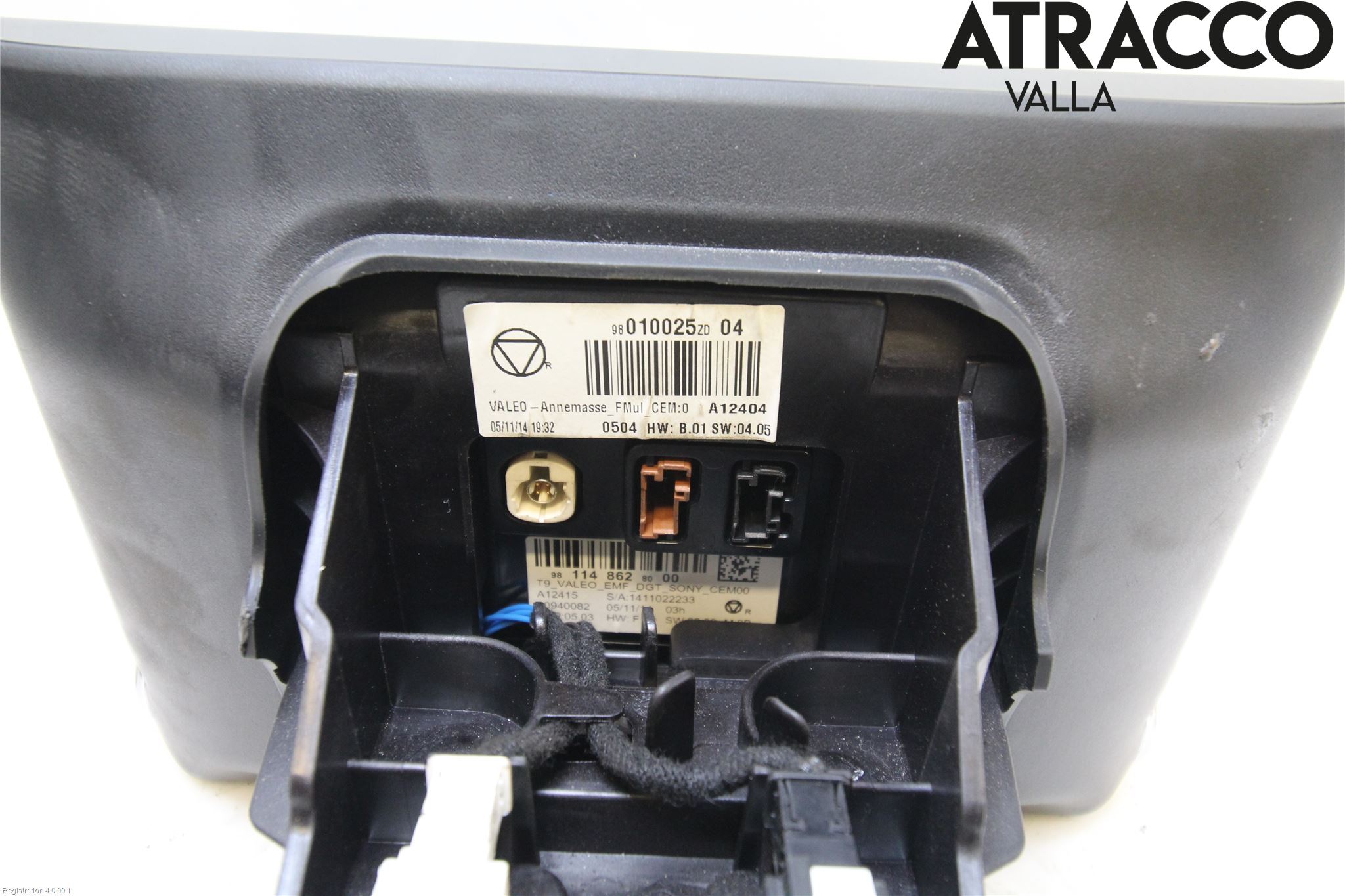 Citroen C4 CACTUS 14-20 Multifunktionsdisplay