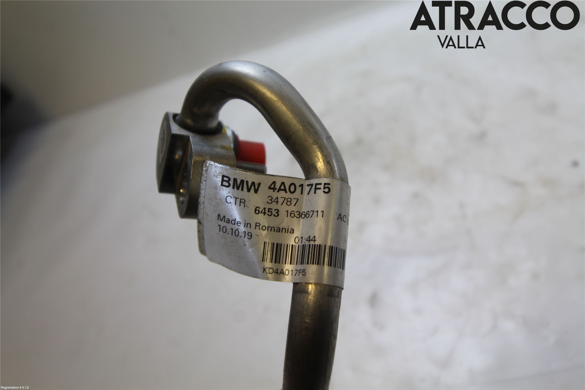 BMW 3 G20/G21/G80/G81 19- Ac Slang-Rör