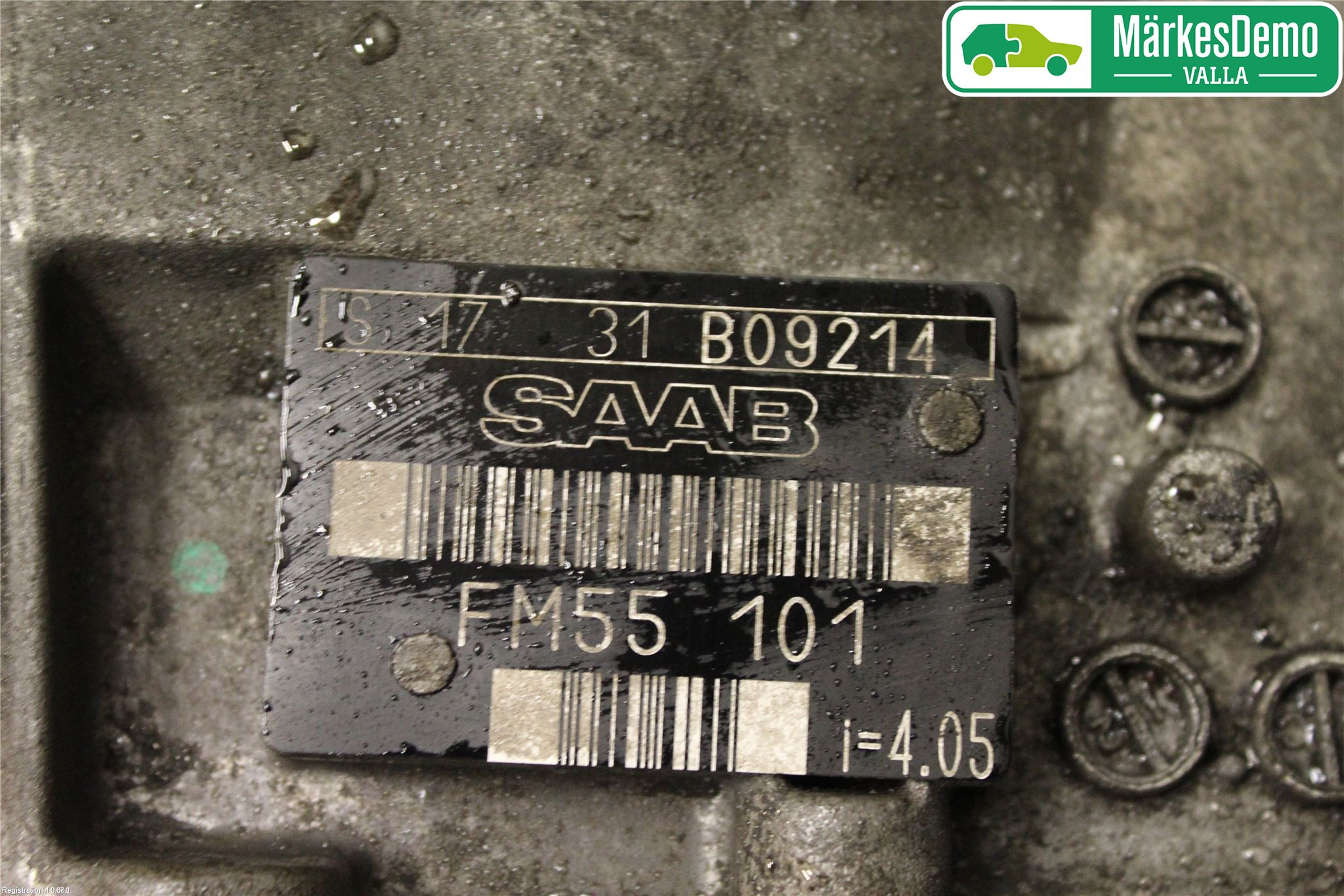 Saab 9-3 VER 2 Växellåda Man 5 Vxl