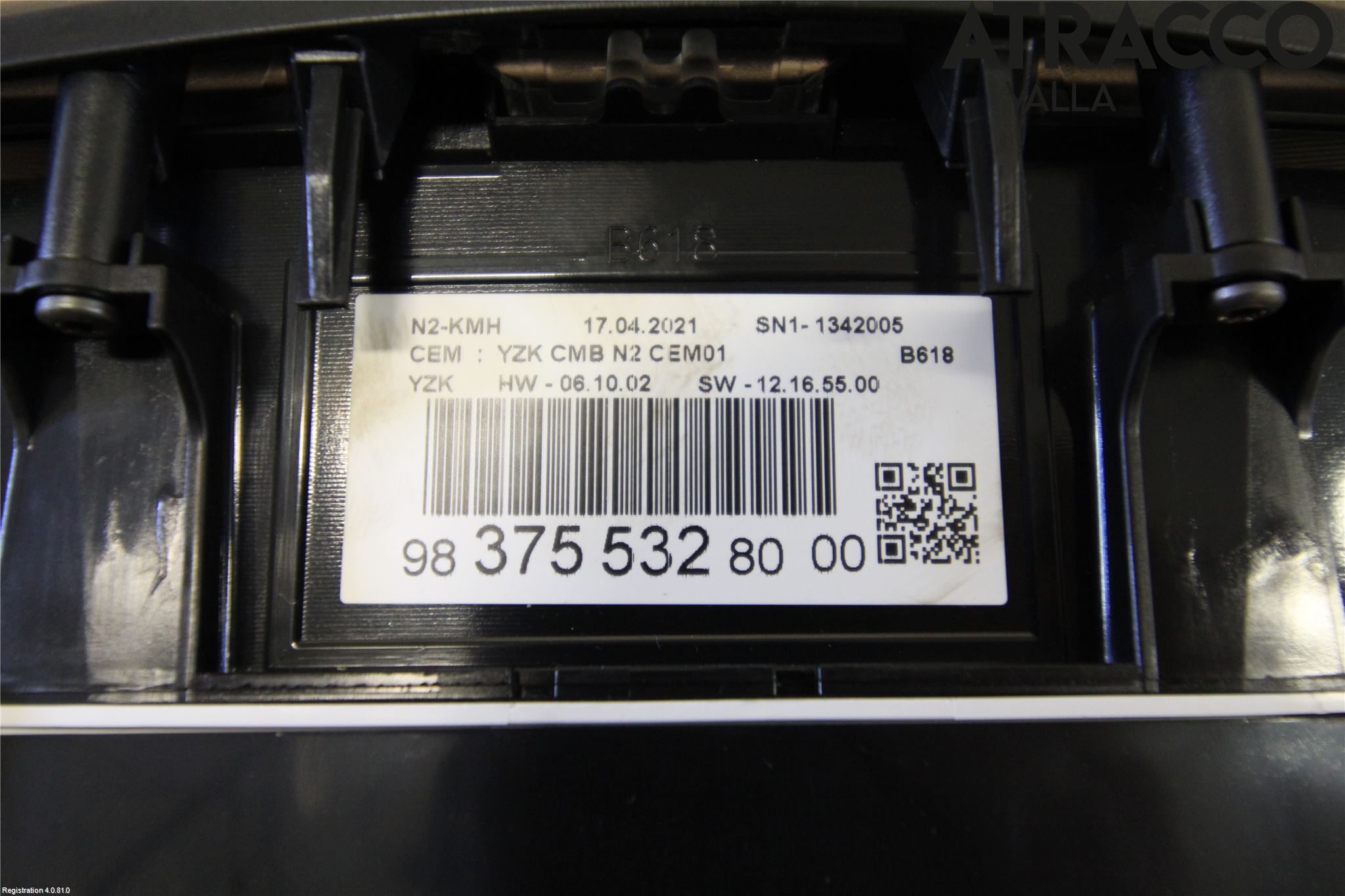 Citroen COTROEN C3 17-24 Instrument Komb