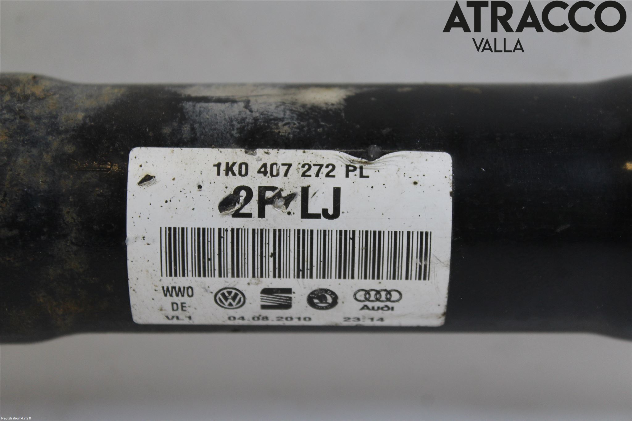 Skoda SUPERB 09-15 Drivaxel Fram Höger