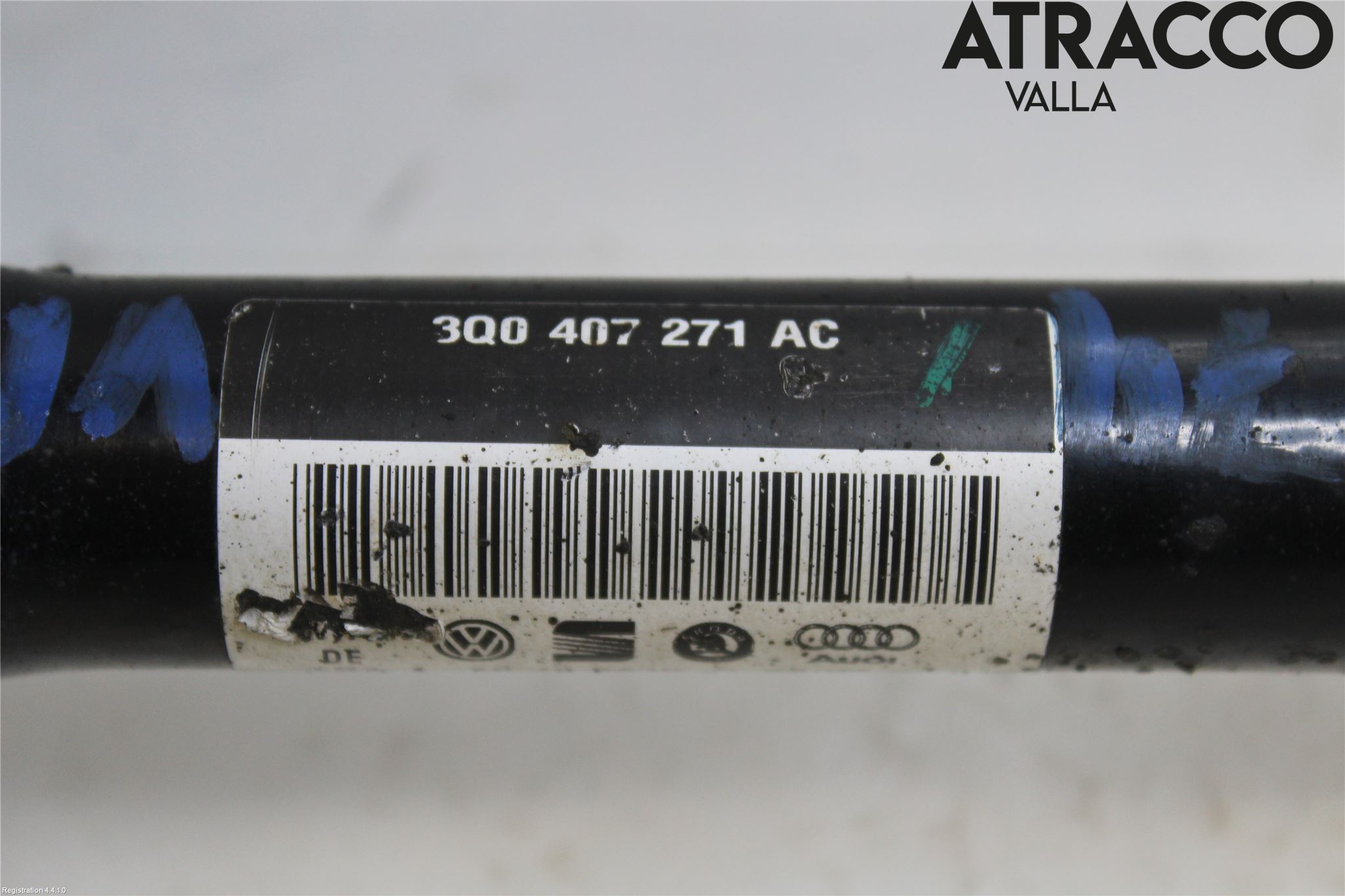 Volkswagen VW PASSAT 15-19 Drivaxel Fram Vänster