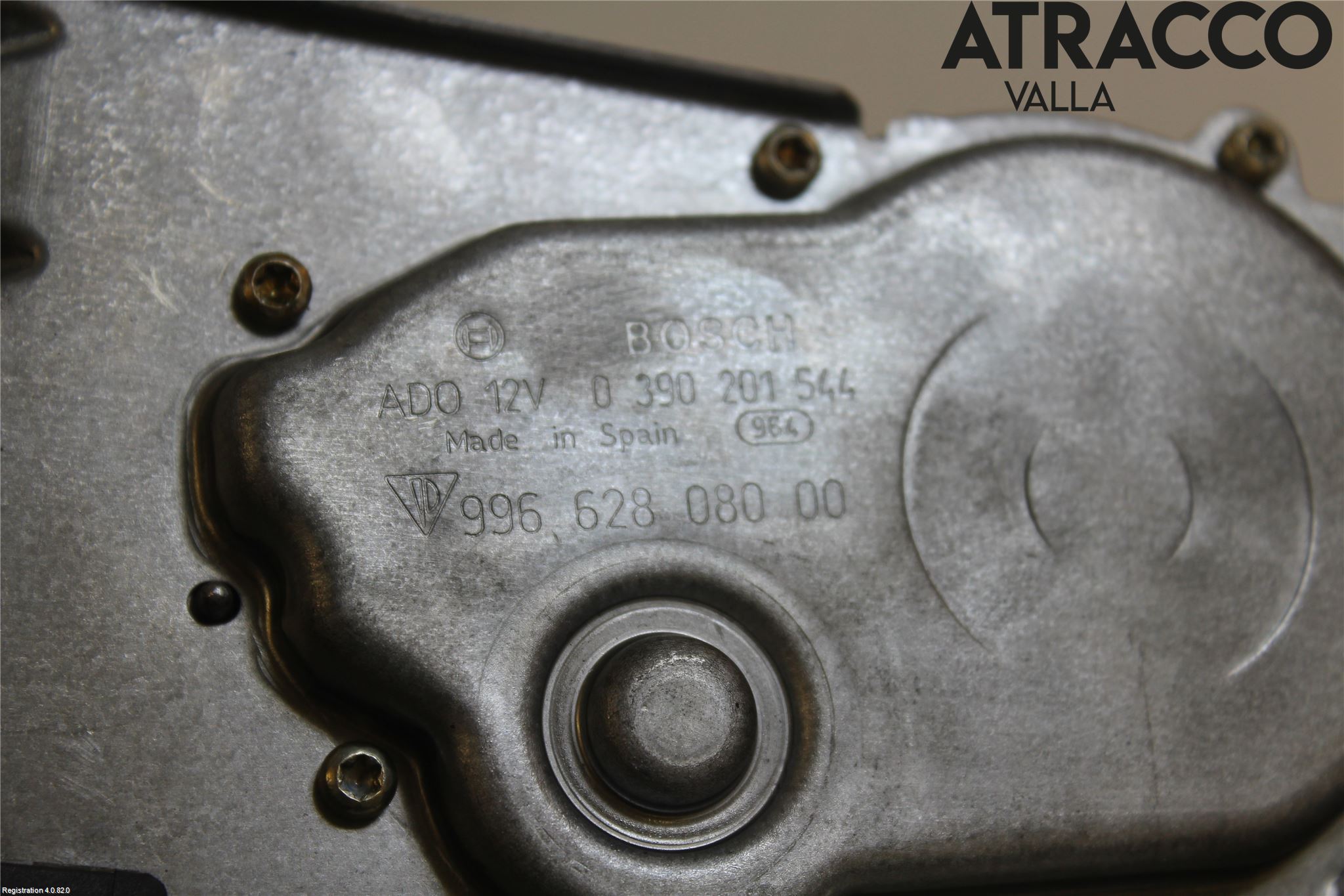 Porsche 911 (996) 98-05 Torkarmotor Baklucka