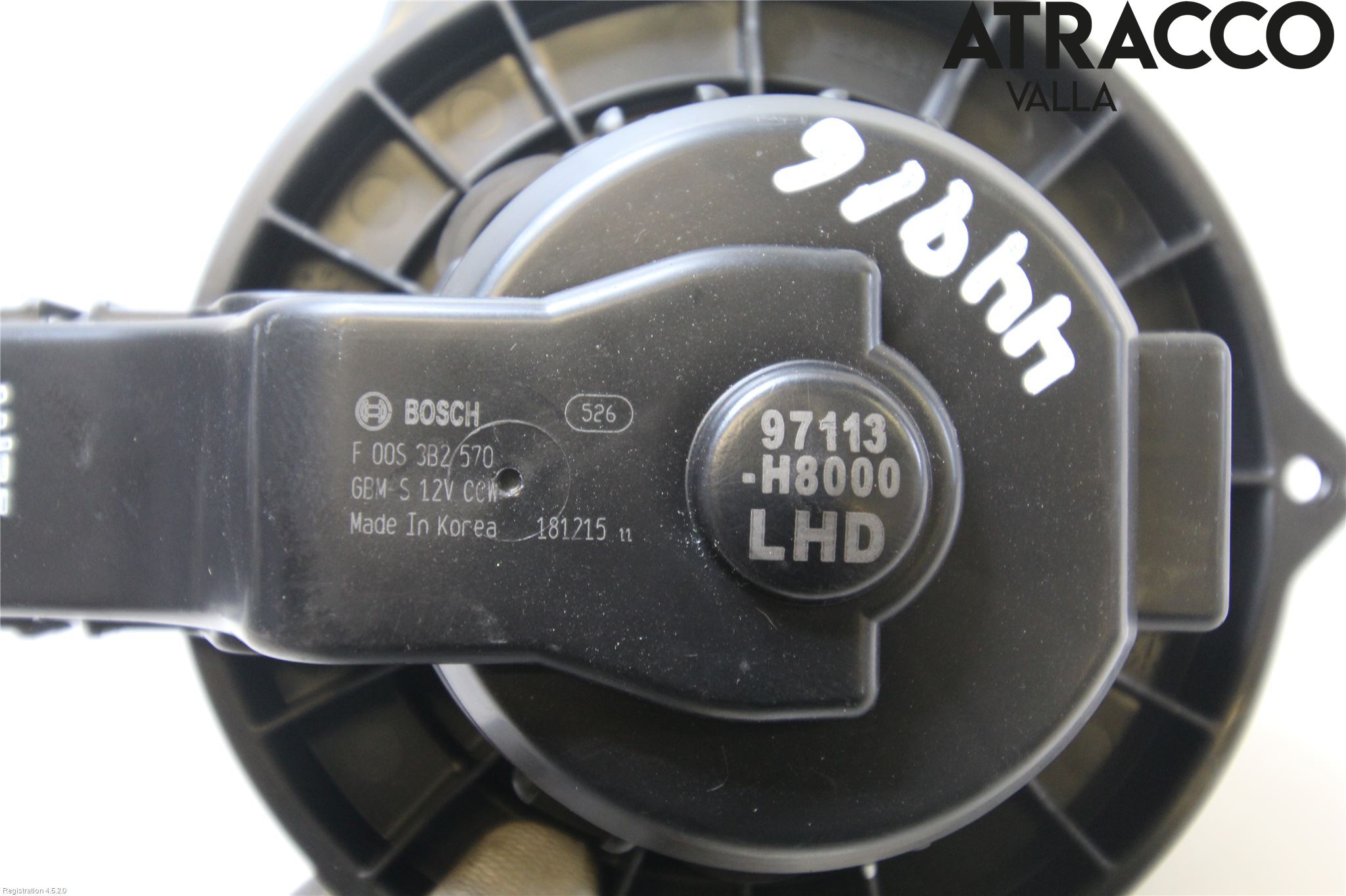 Kia RIO 17- Ac Värmefläkt