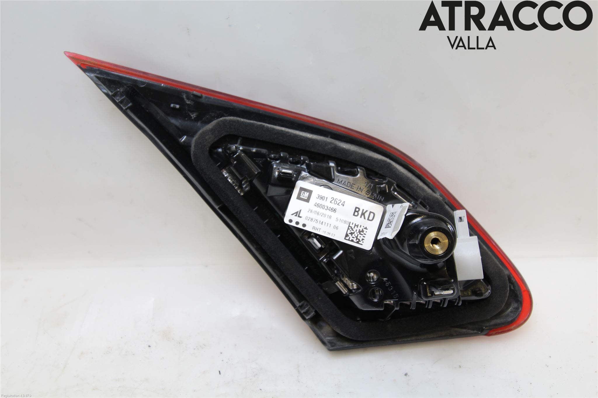 Opel CORSA E 15-19 Bakljus Lucka Hö