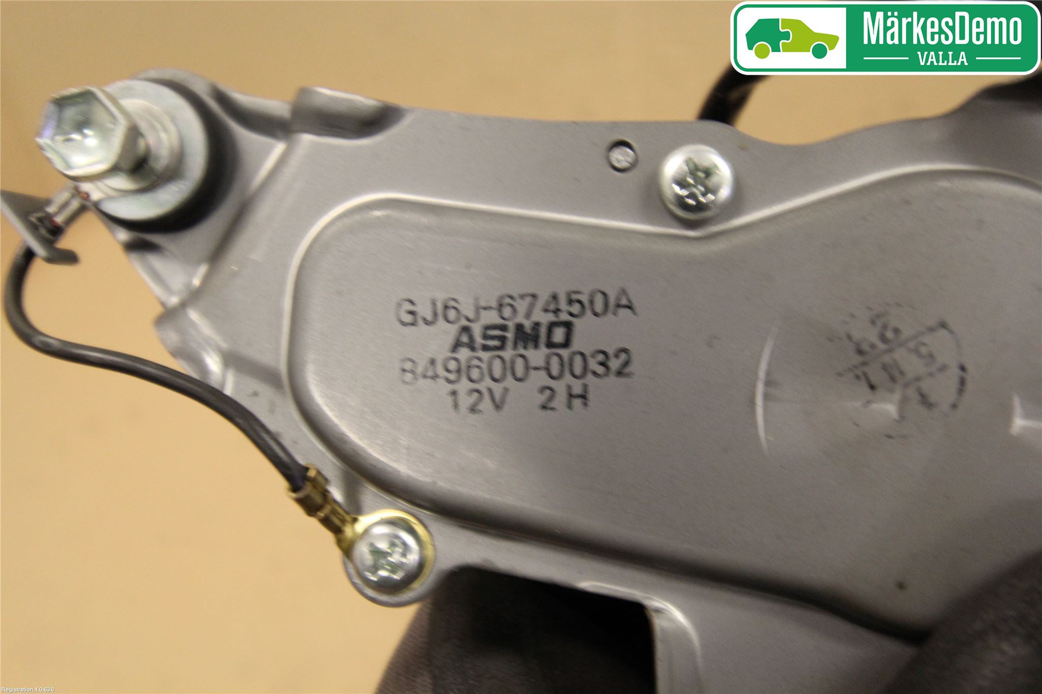 Mazda 6 02-08 Torkarmotor Baklucka