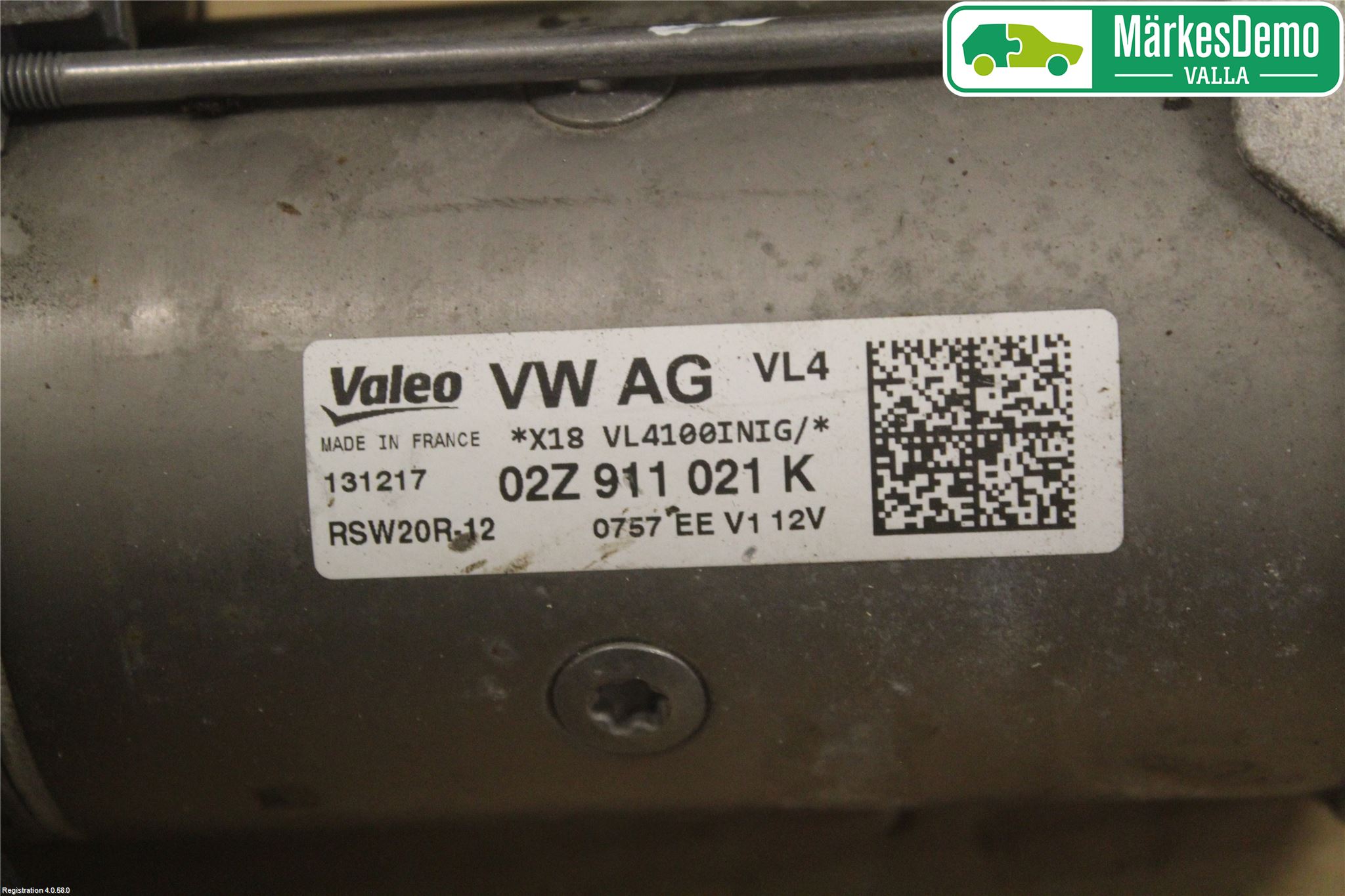 Skoda FABIA 15-21 Startmotor Diesel