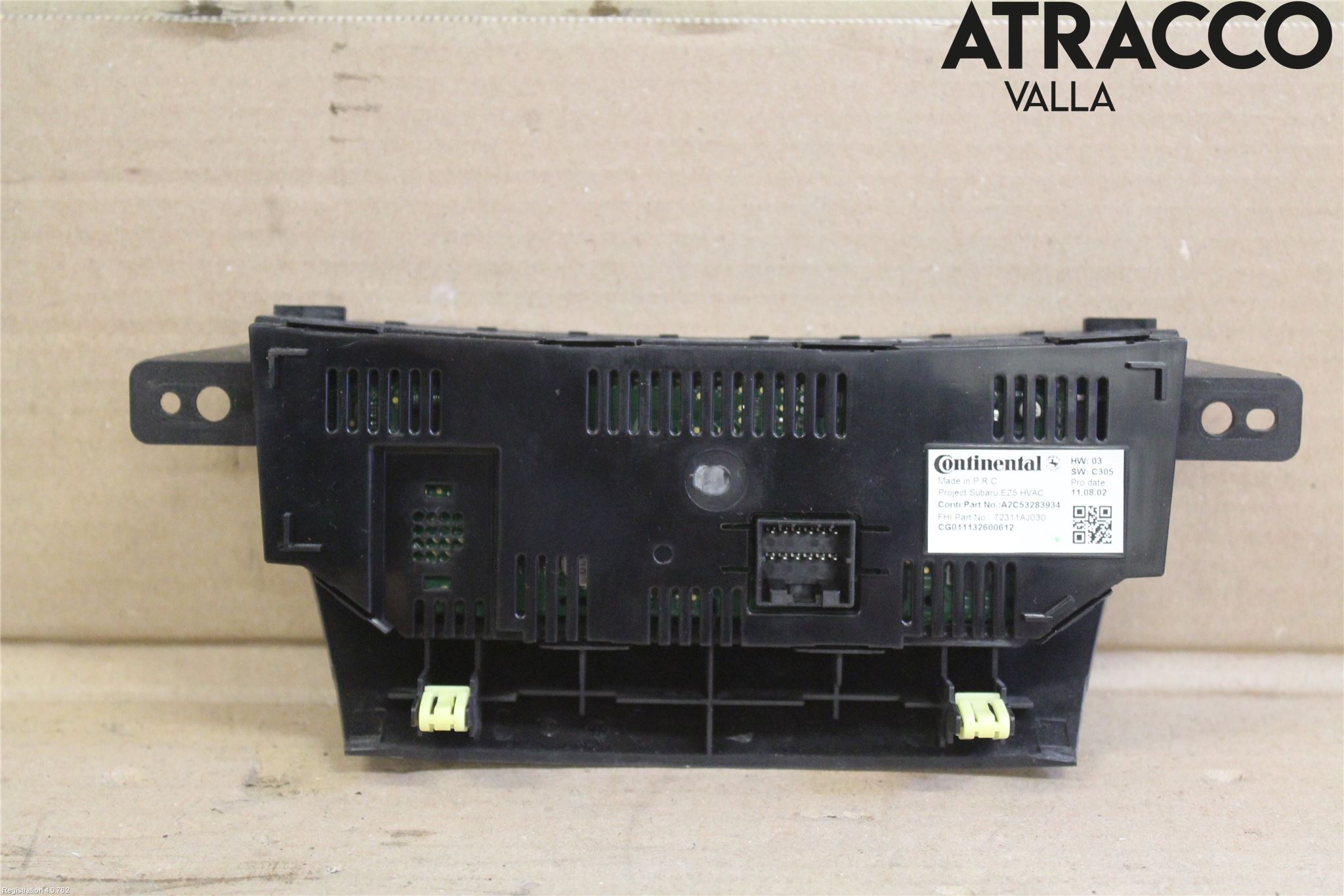 Subaru LEGACY 10-14 Ac Styrenhet Ac Manöveren