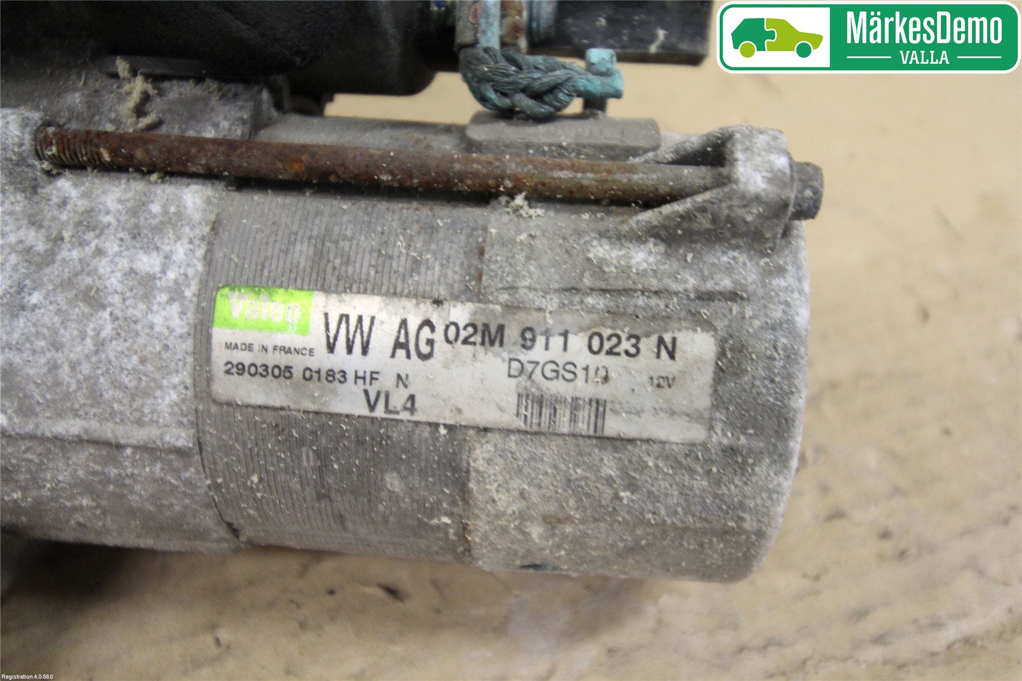 Skoda OCTAVIA (1Z) 05-13 Startmotor Diesel