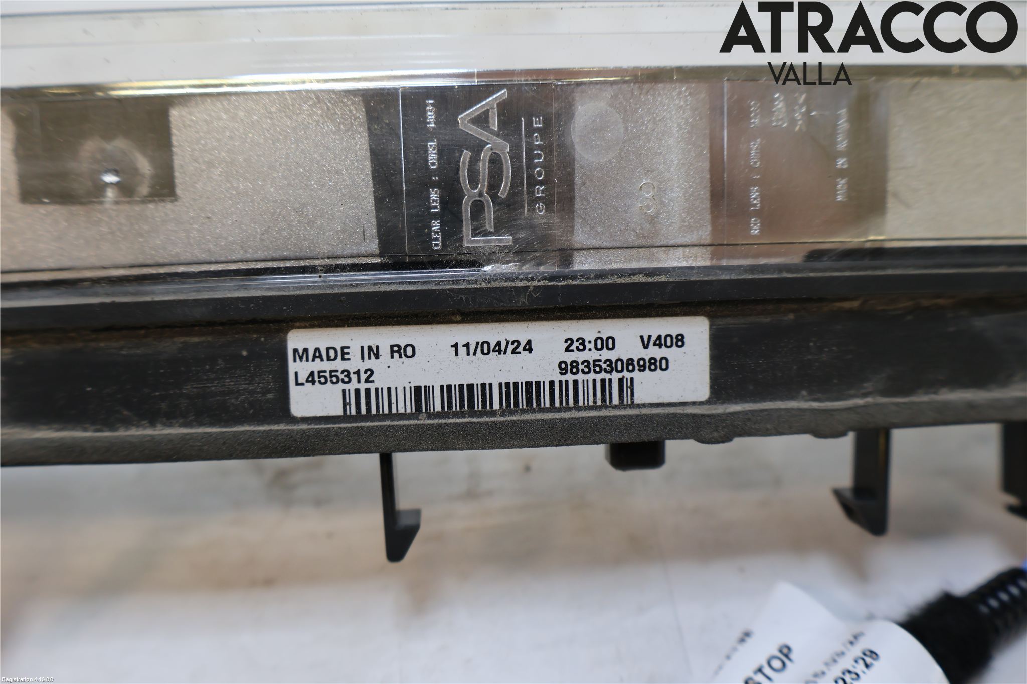 Peugeot 308/E-308 21- Bromsljus Bakruta