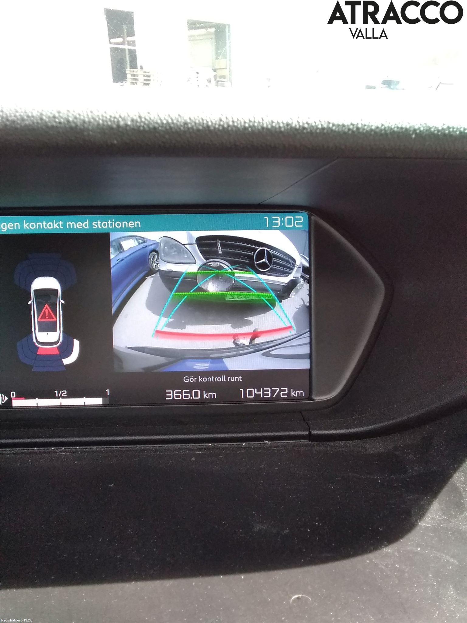 Citroen C4 GRAND PICASSO 14-18 Parkeringshjälp Kamera