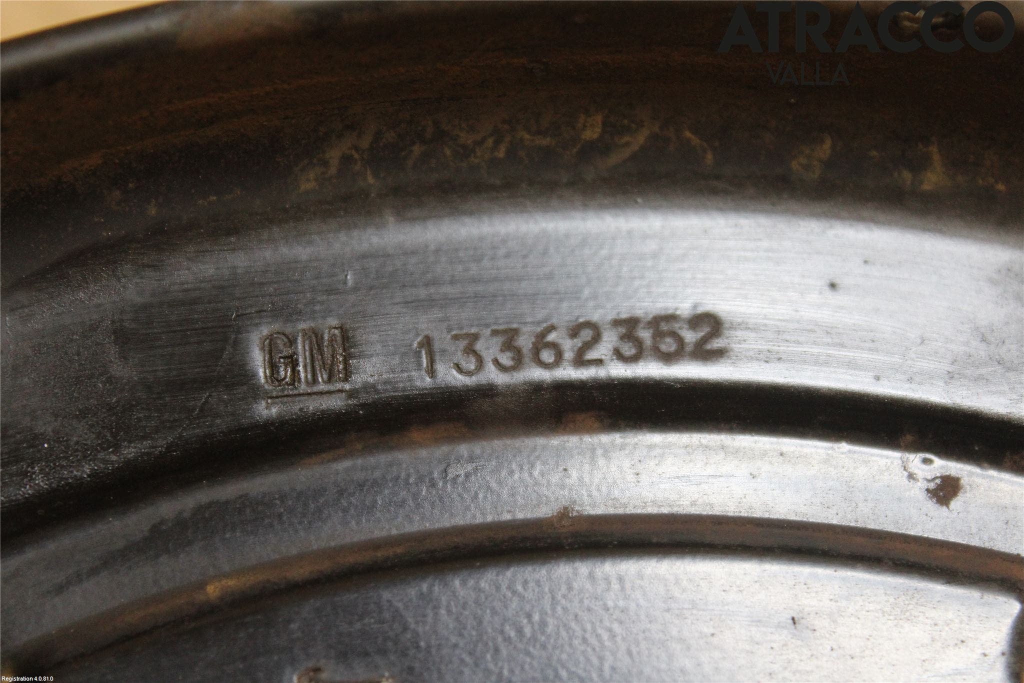 Opel ASTRA K 16-22 Bromssköld Bak