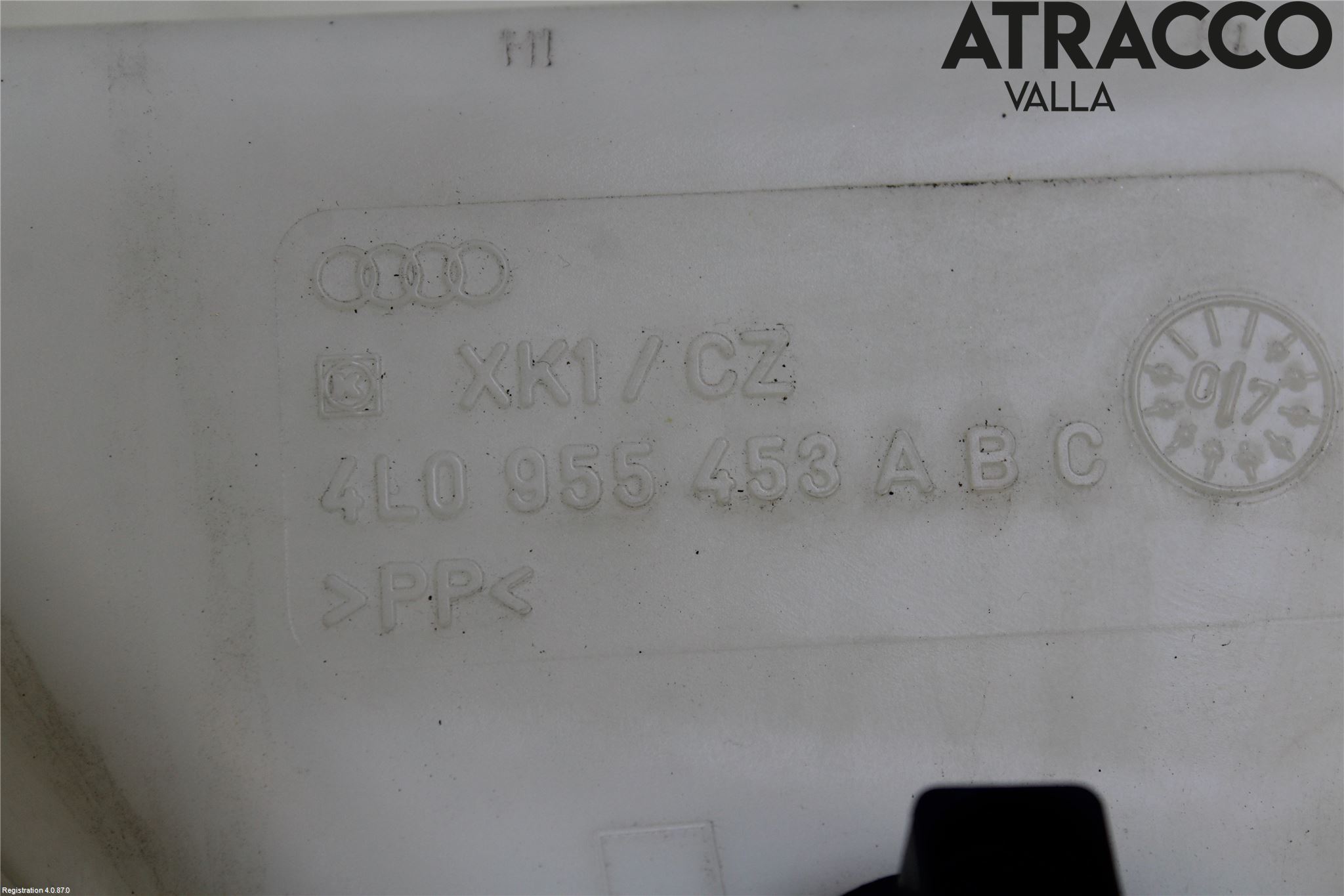 Audi Q7/SQ7 Spolartank Vindruta-Strål