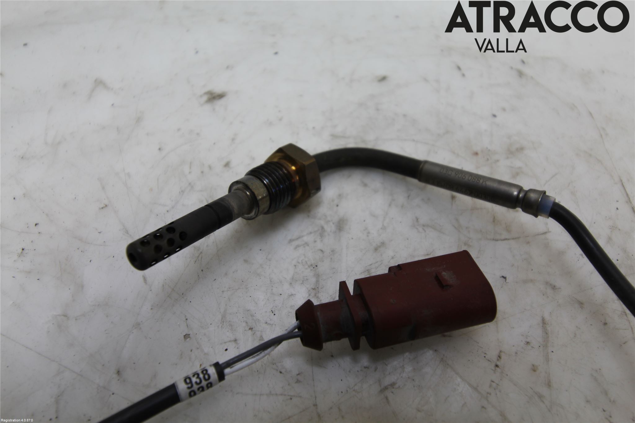 Volkswagen VW GOLF V 04-09 Givare Temp-Tryck Avgas