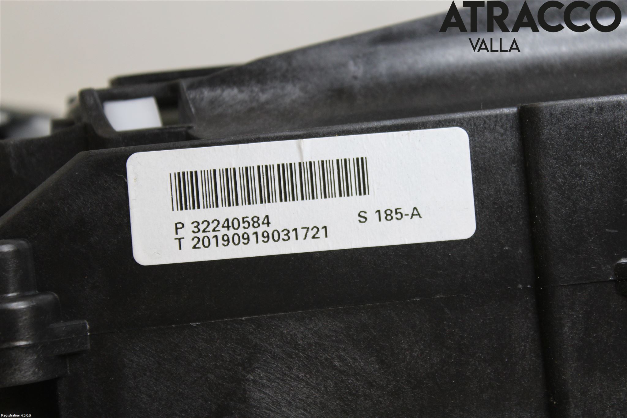 Volvo V60 19- Växelspak