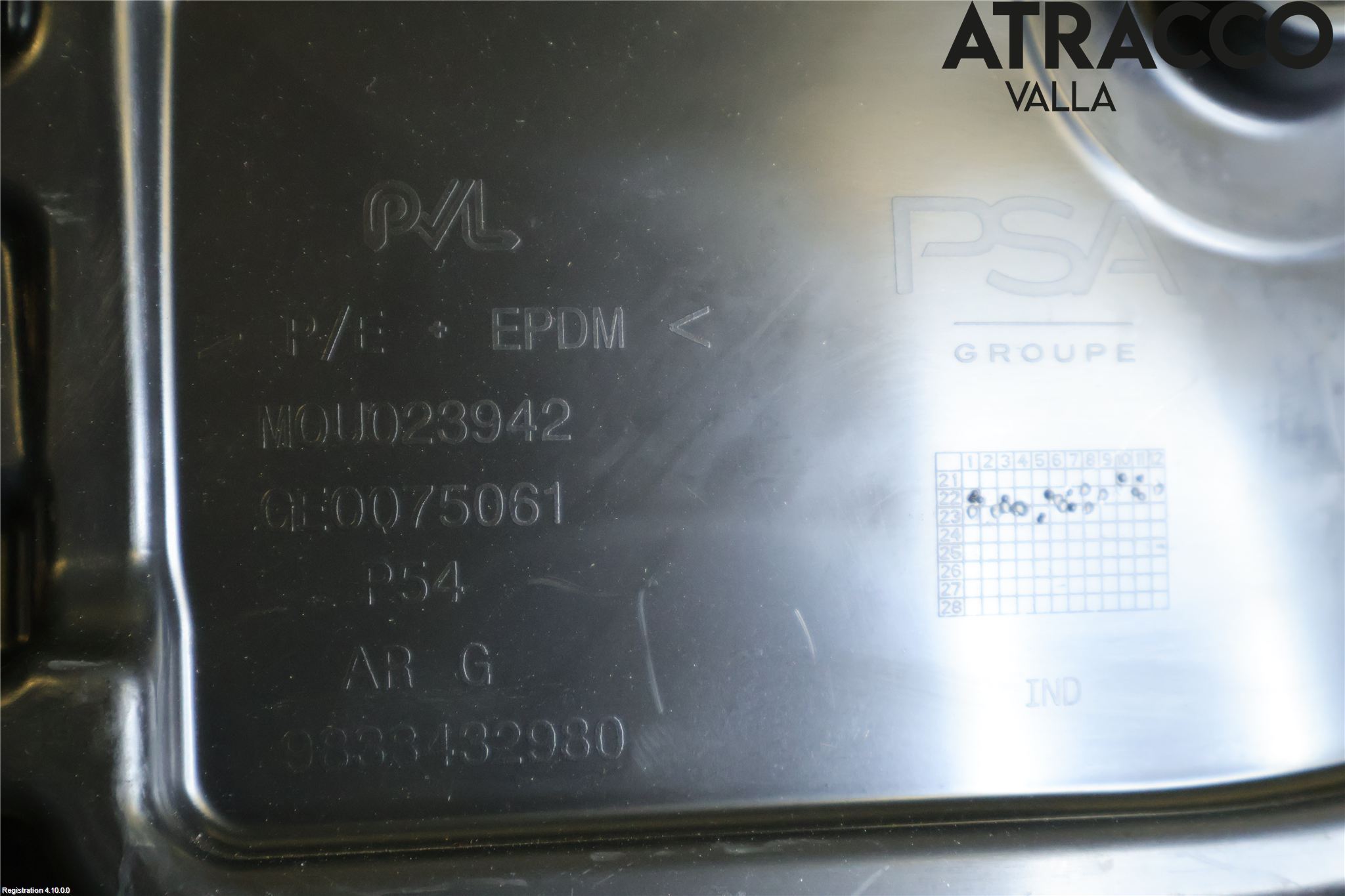 Peugeot 408 22- Skärm Inner