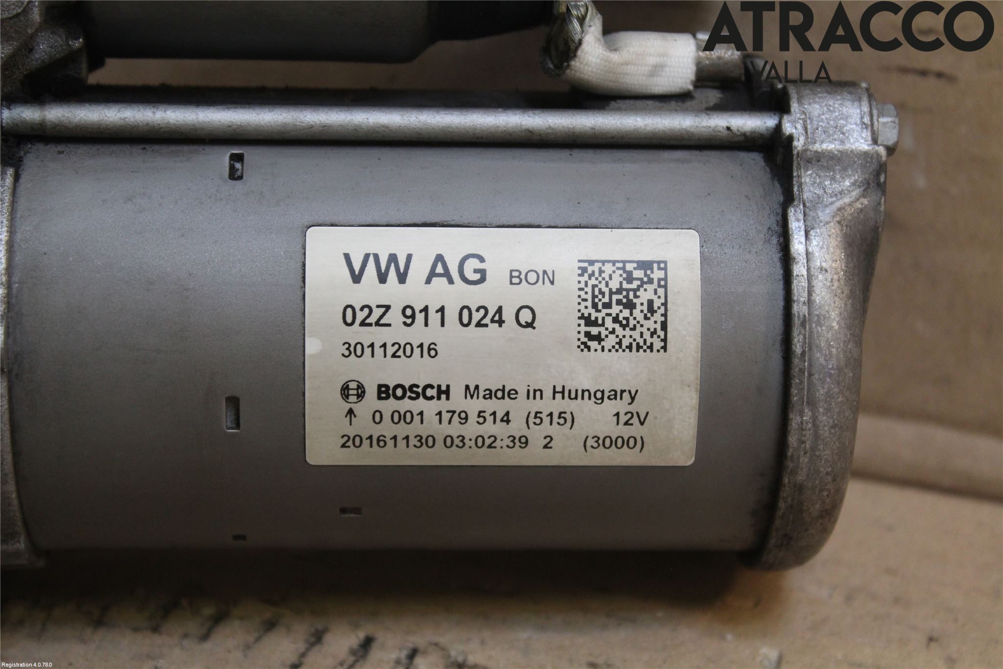Volkswagen VW GOLF / E-GOLF VII 13-20 Startmotor