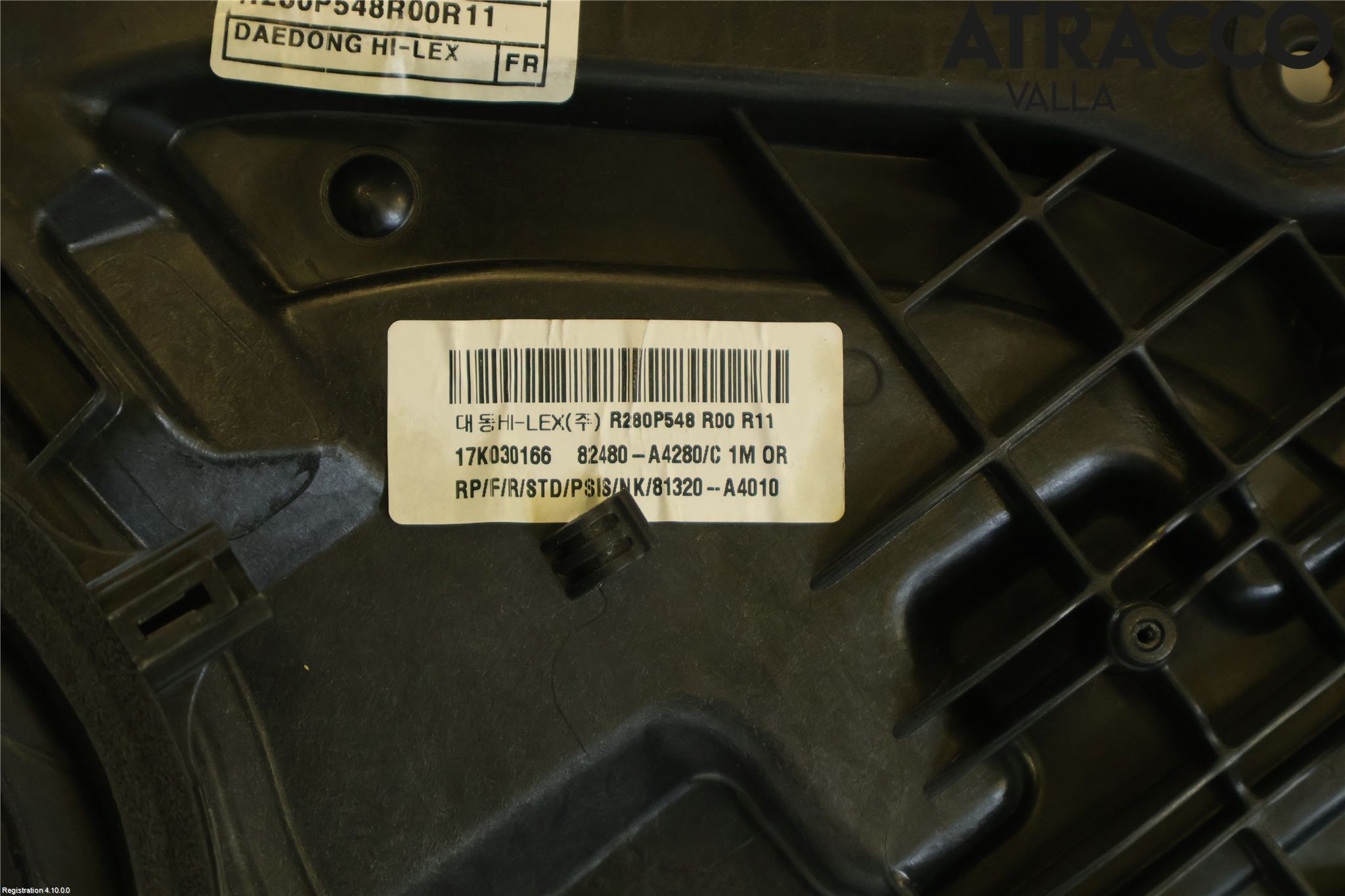 Kia CARENS III 13-19 Fönsterhissmekanism