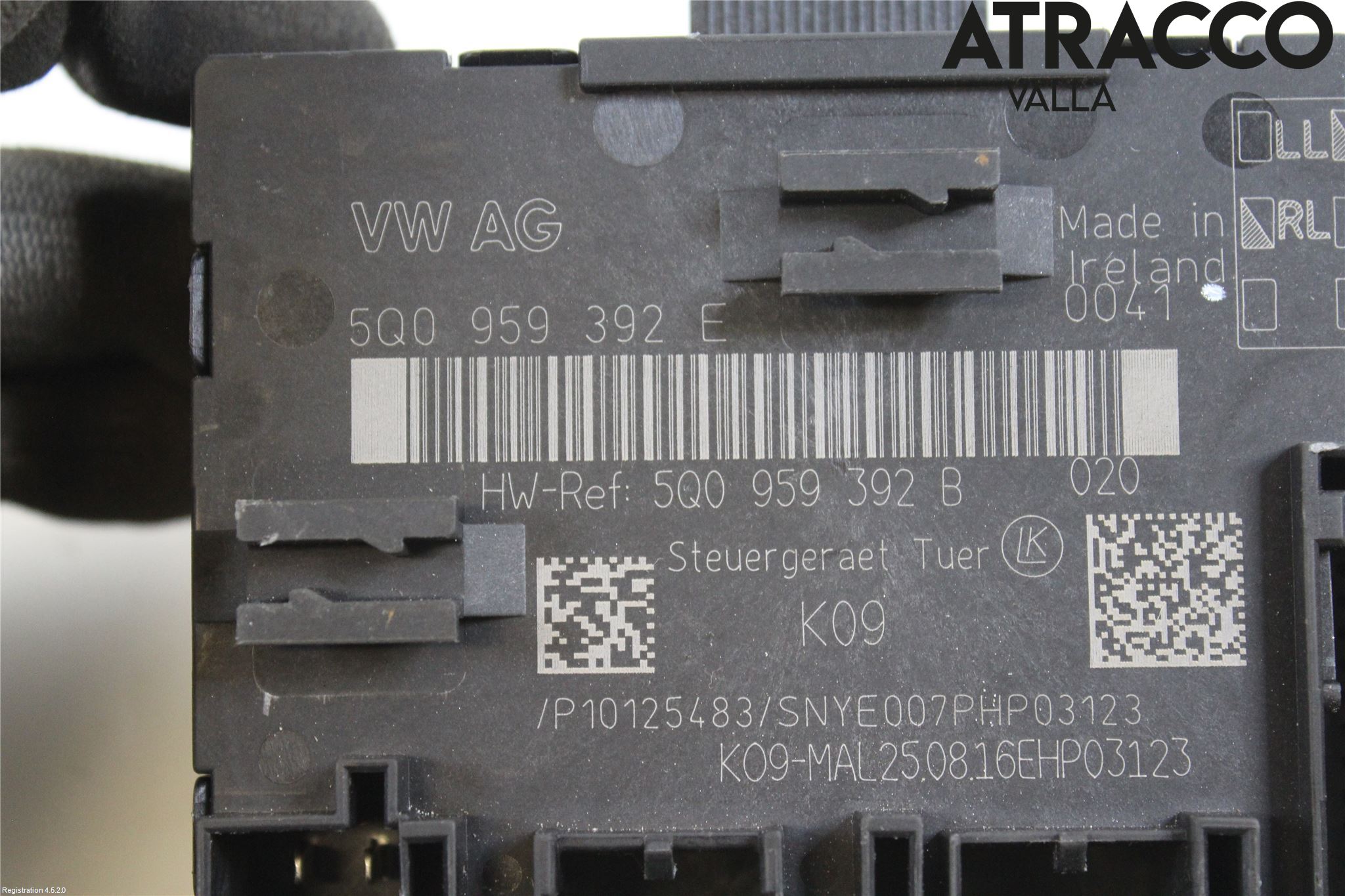 Volkswagen VW GOLF / E-GOLF VII 13-20 Styrenhet Dörr