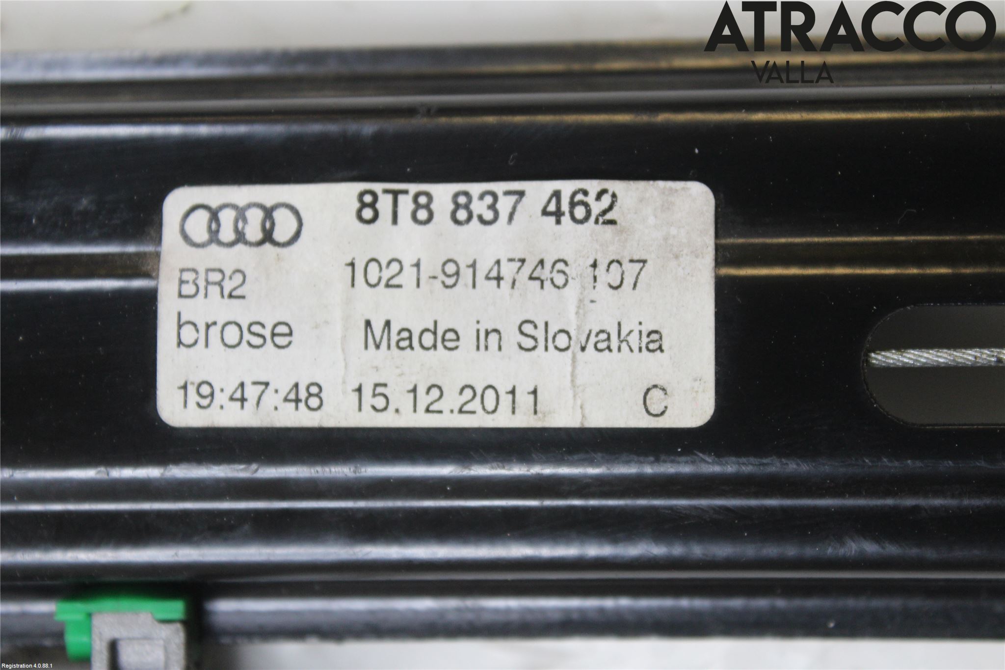 Audi A5 07-16 Fönsterhissmekanism