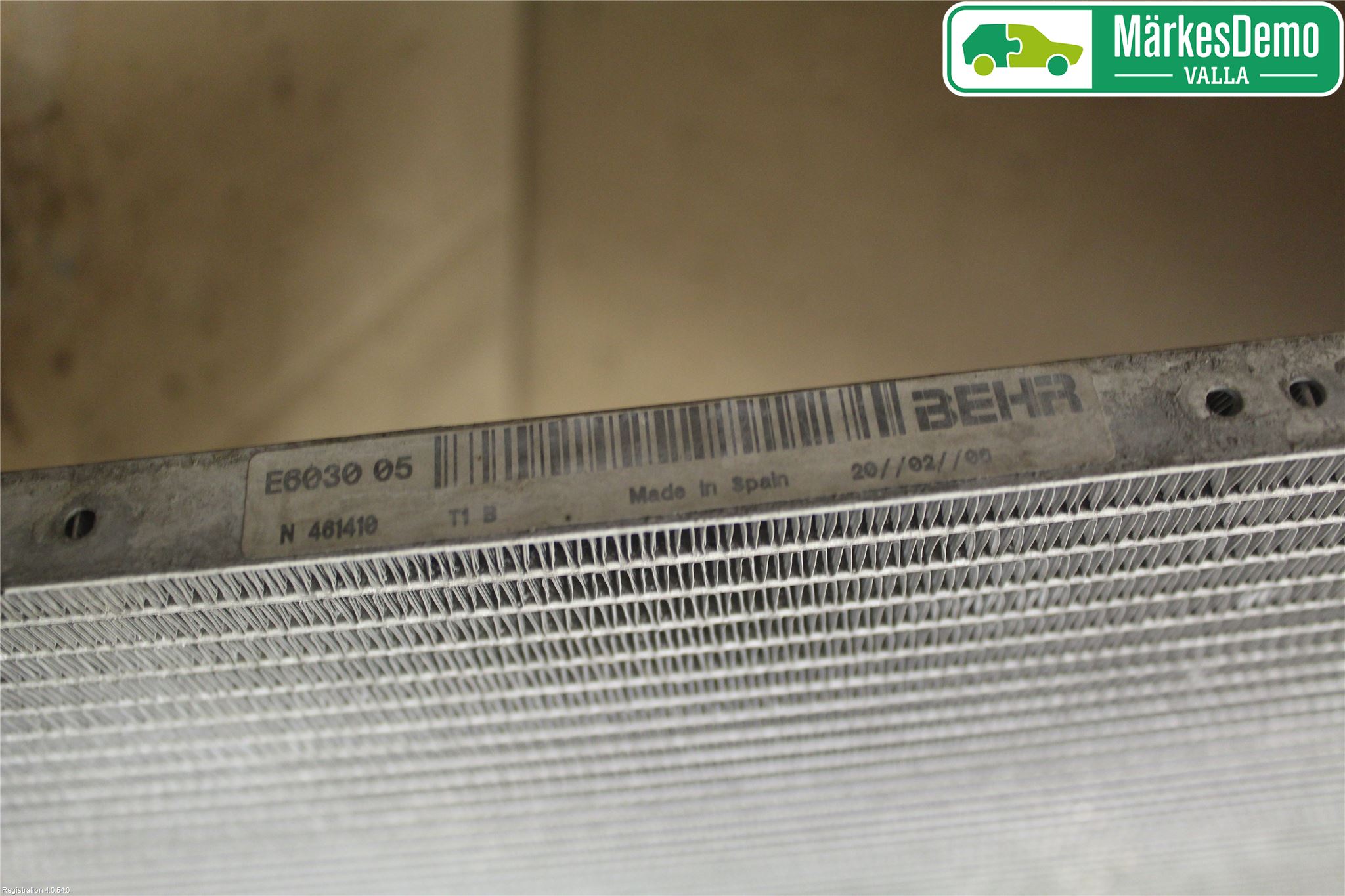 Opel COMBO 02-12 Ac Kondensor-Kylare