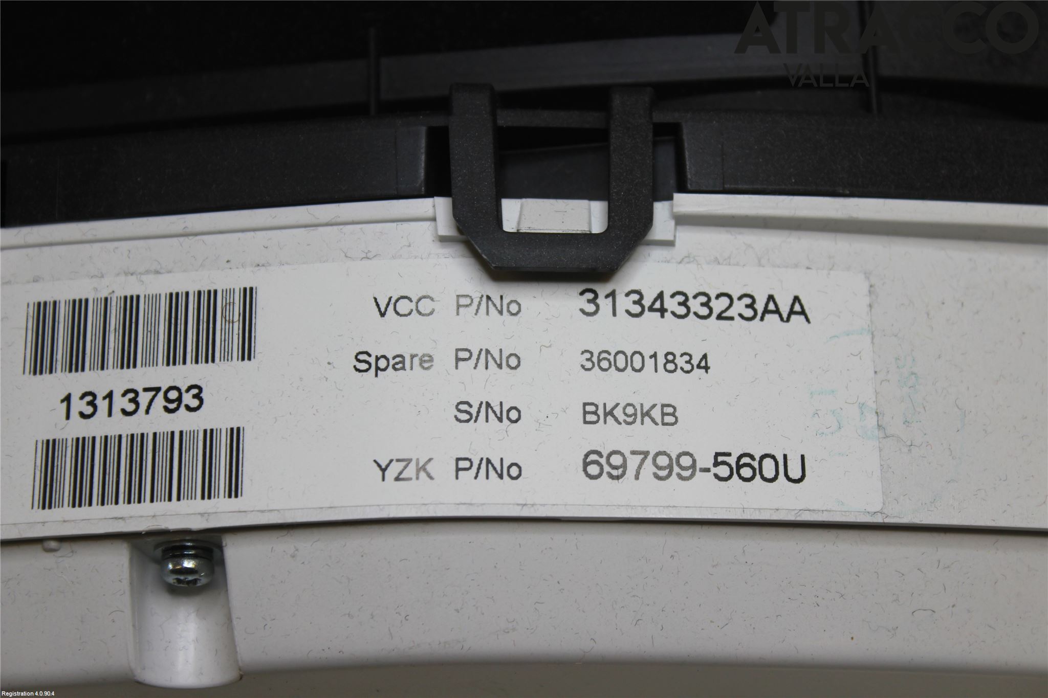 Volvo V60 11-13 Instrument Komb