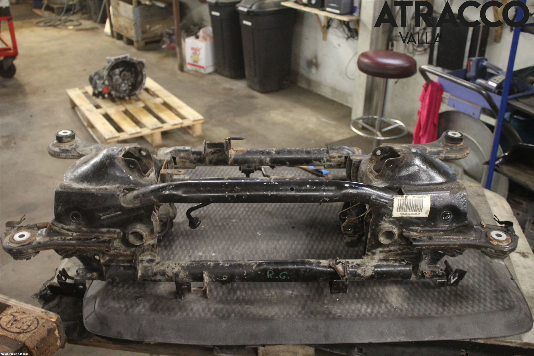 Peugeot 508 11-18 Bakaxelbalk